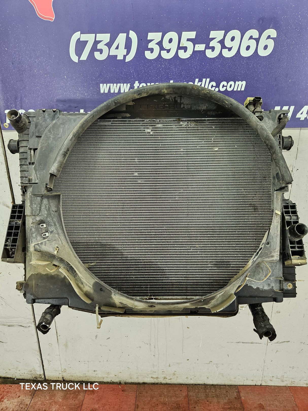 2008-2010 6.4L Power Stroke Radiator Cooling Pack Ford Super Duty F250 F350 F450 F550