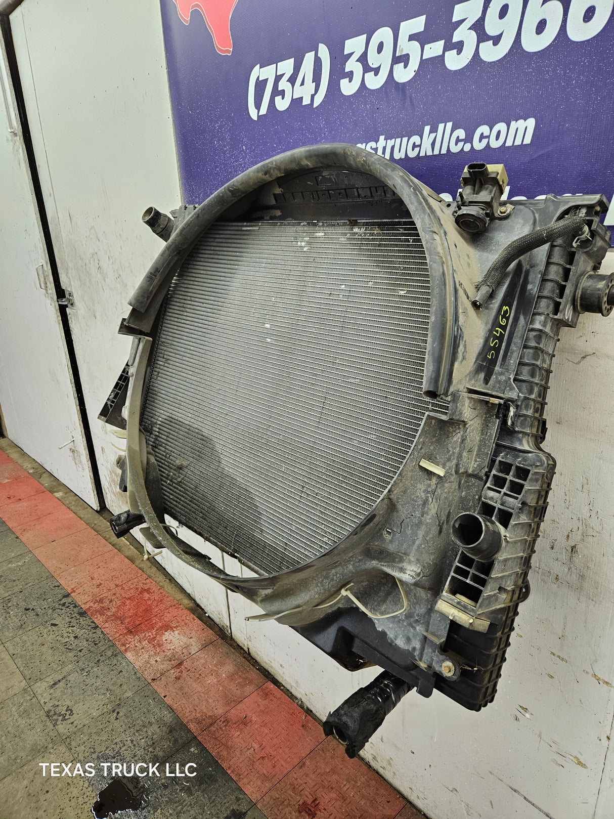 2008-2010 6.4L Power Stroke Radiator Cooling Pack Ford Super Duty F250 F350 F450 F550