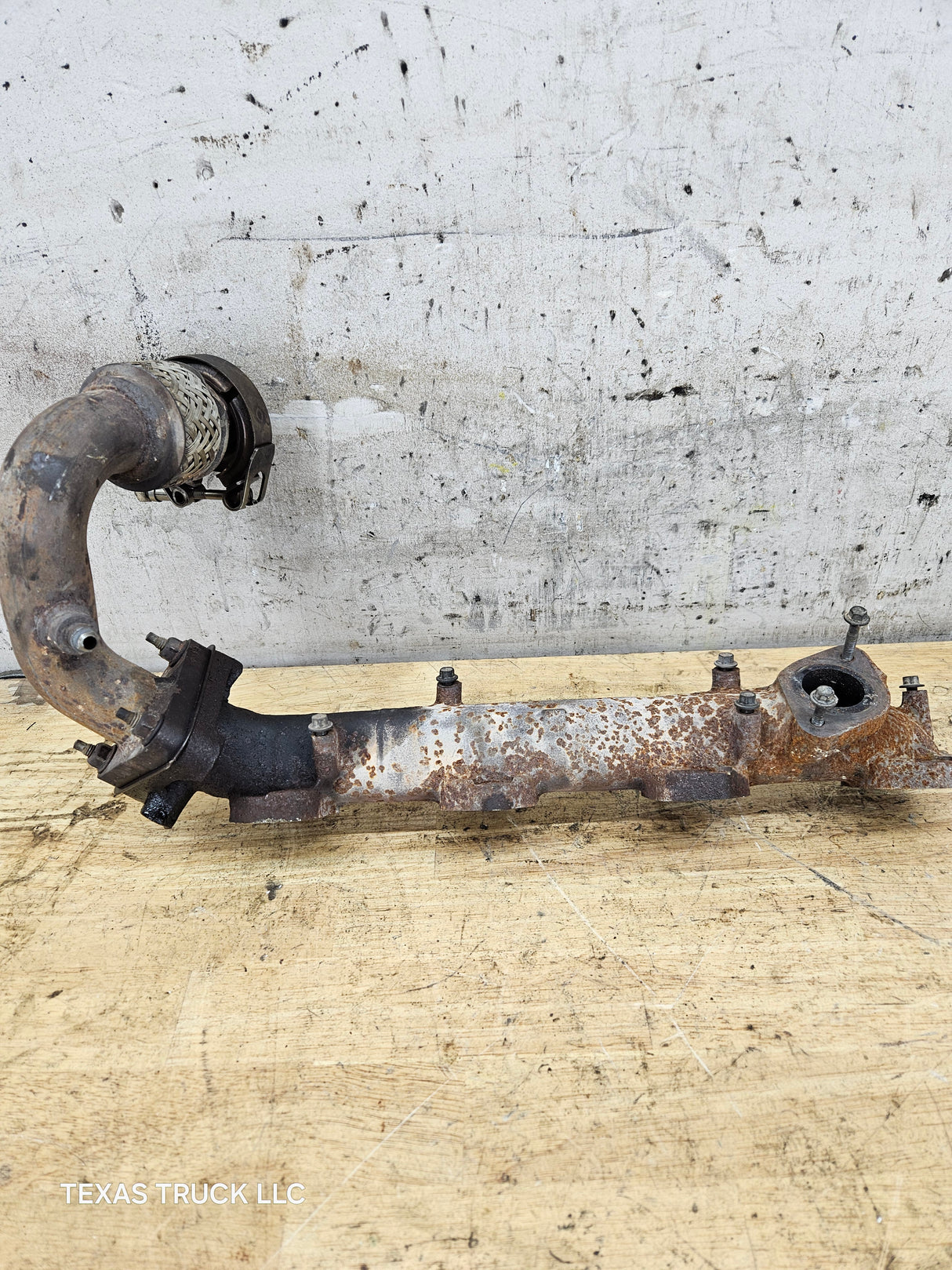 2011-2013 6.7L Power Stroke Passenger Right Side Exhaust Manifold & Up Pipe BC3Q-9430-AD Ford Super Duty F250 F350