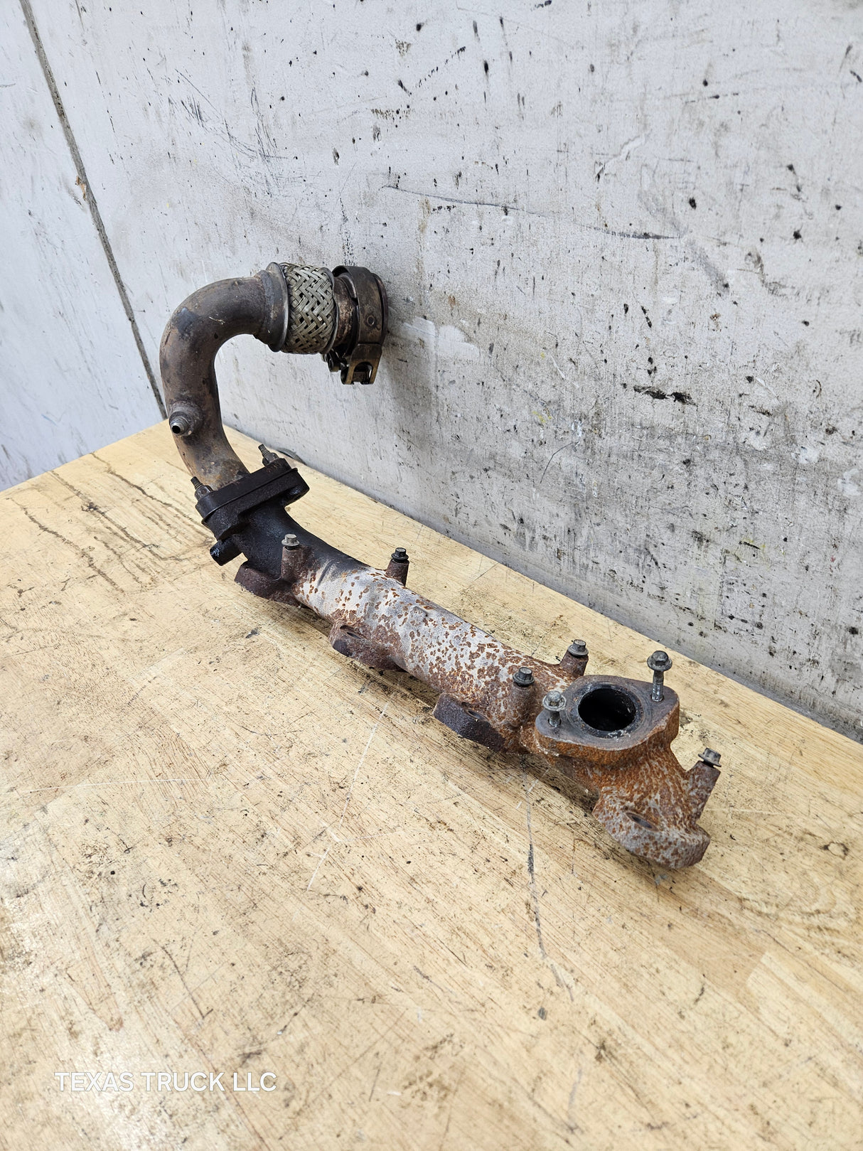 2011-2013 6.7L Power Stroke Passenger Right Side Exhaust Manifold & Up Pipe BC3Q-9430-AD Ford Super Duty F250 F350