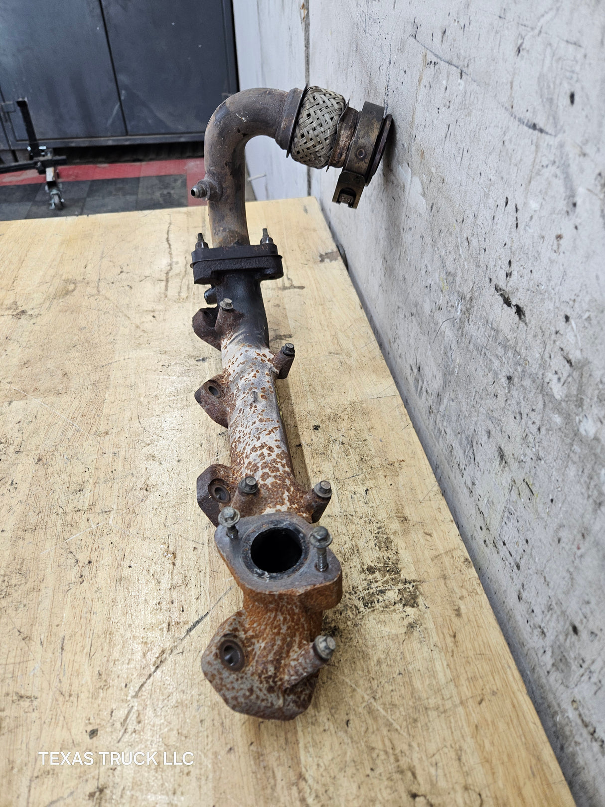 2011-2013 6.7L Power Stroke Passenger Right Side Exhaust Manifold & Up Pipe BC3Q-9430-AD Ford Super Duty F250 F350