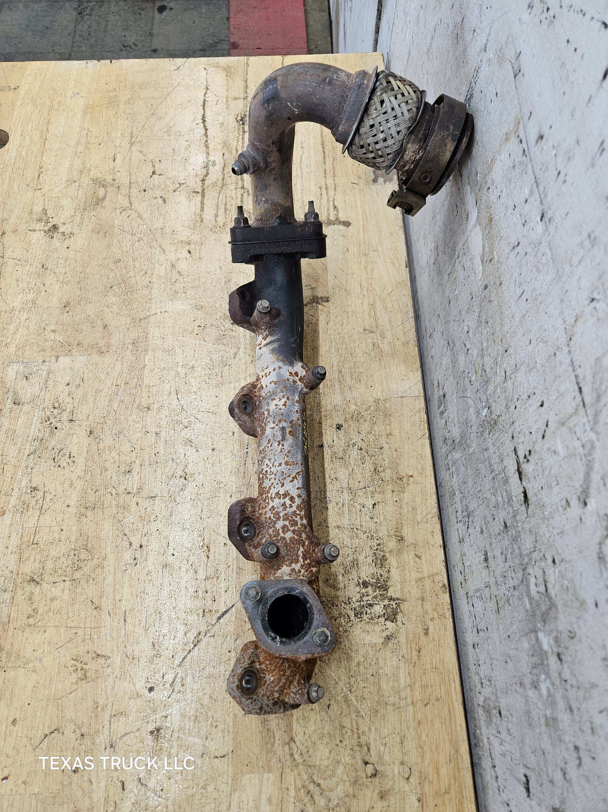 2011-2013 6.7L Power Stroke Passenger Right Side Exhaust Manifold & Up Pipe BC3Q-9430-AD Ford Super Duty F250 F350