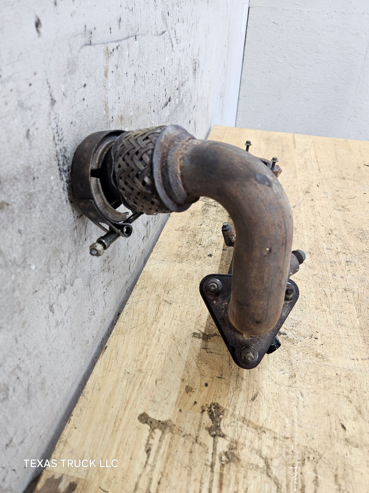 2011-2013 6.7L Power Stroke Passenger Right Side Exhaust Manifold & Up Pipe BC3Q-9430-AD Ford Super Duty F250 F350