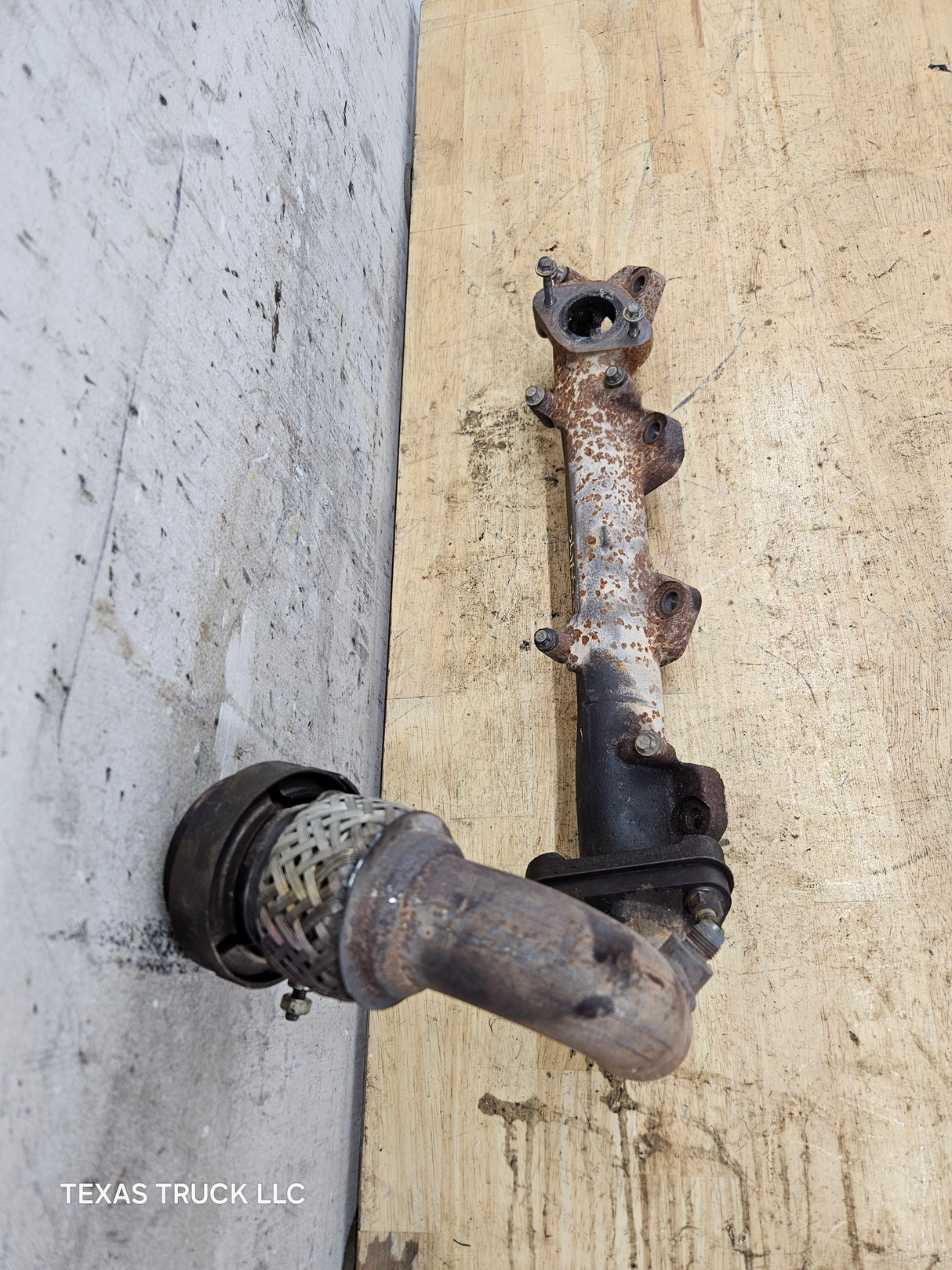 2011-2013 6.7L Power Stroke Passenger Right Side Exhaust Manifold & Up Pipe BC3Q-9430-AD Ford Super Duty F250 F350