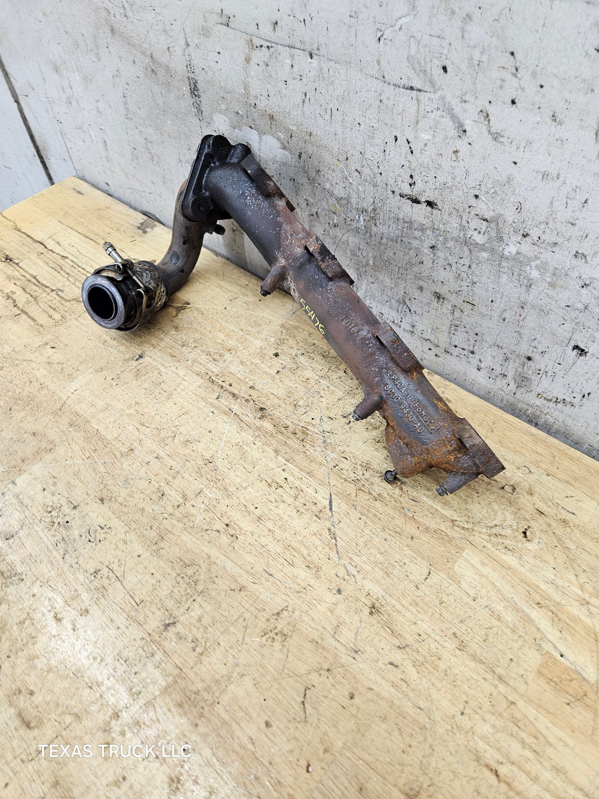 2011-2013 6.7L Power Stroke Passenger Right Side Exhaust Manifold & Up Pipe BC3Q-9430-AD Ford Super Duty F250 F350