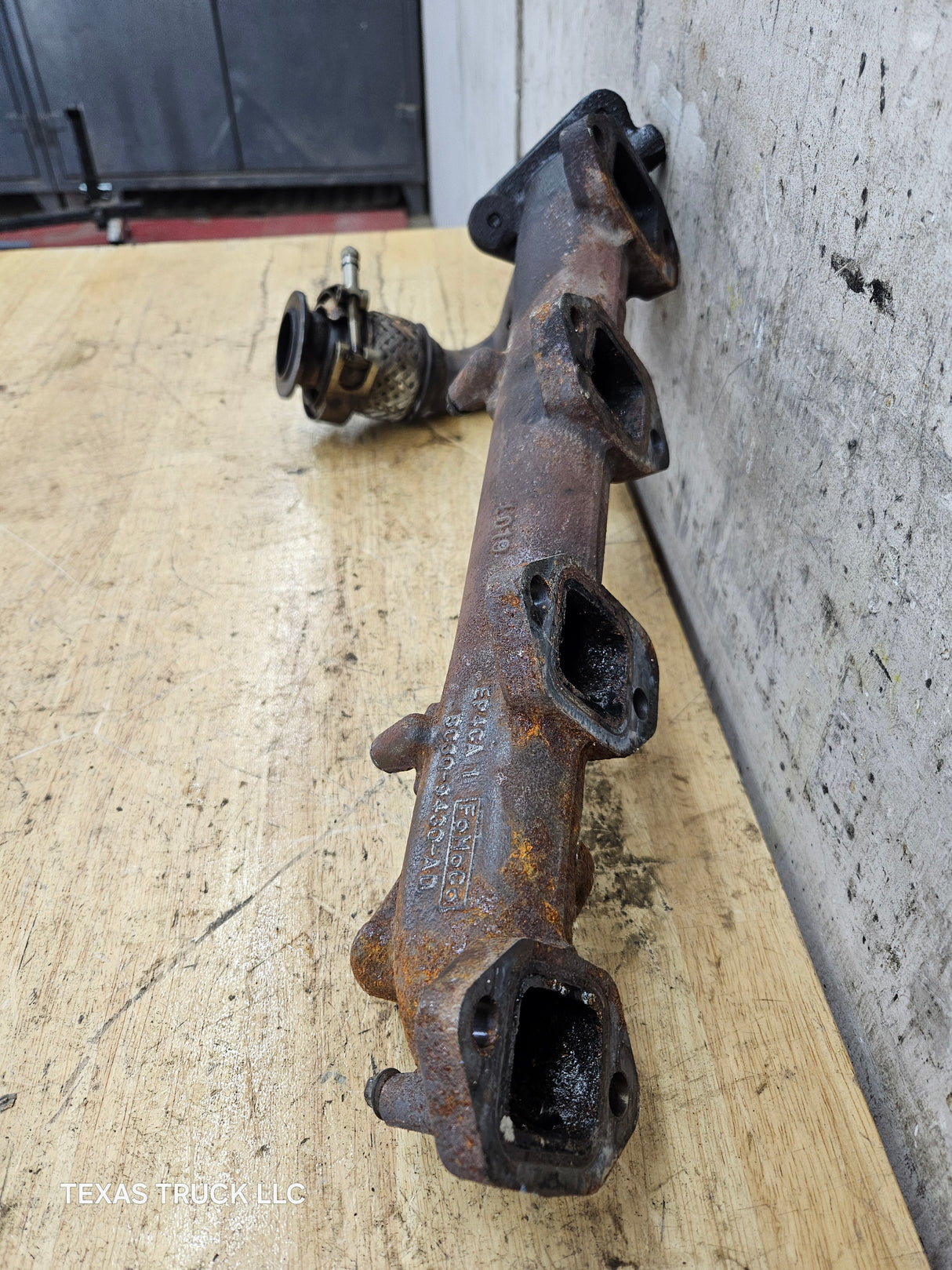 2011-2013 6.7L Power Stroke Passenger Right Side Exhaust Manifold & Up Pipe BC3Q-9430-AD Ford Super Duty F250 F350