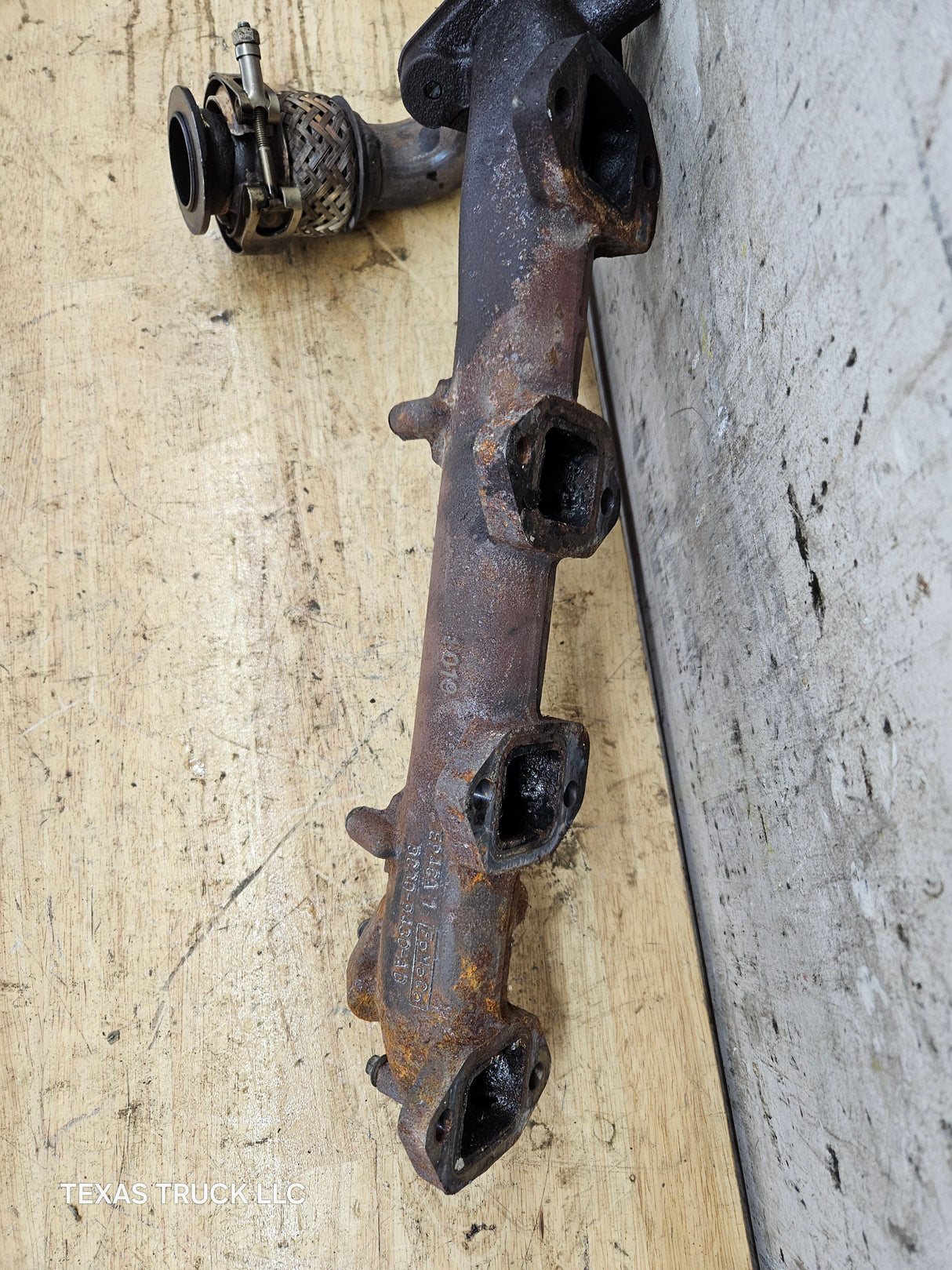 2011-2013 6.7L Power Stroke Passenger Right Side Exhaust Manifold & Up Pipe BC3Q-9430-AD Ford Super Duty F250 F350