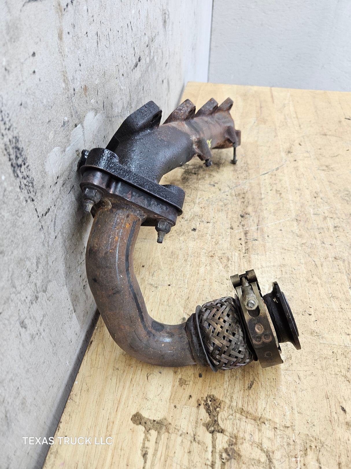 2011-2013 6.7L Power Stroke Passenger Right Side Exhaust Manifold & Up Pipe BC3Q-9430-AD Ford Super Duty F250 F350