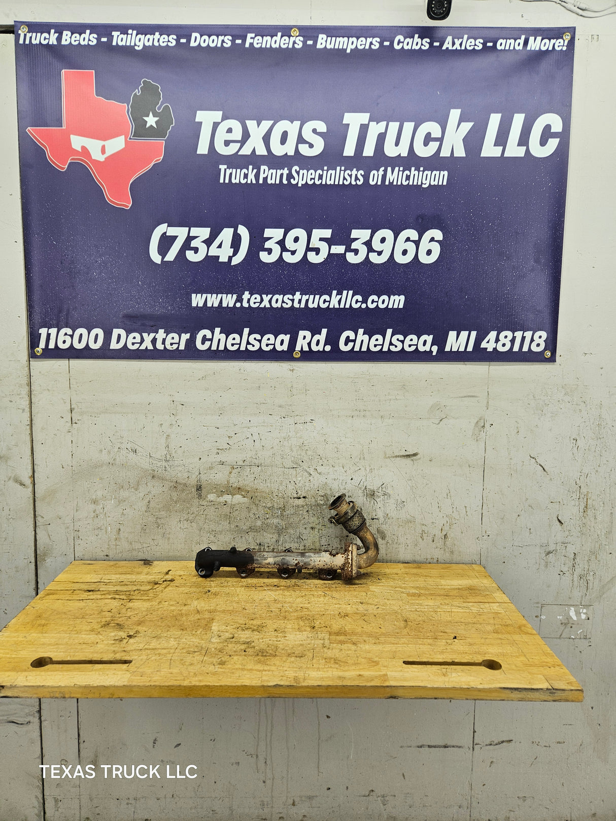 2011-2013 Ford Super Duty 6.7L Power Stroke Diesel Left Exhaust Manifold & Up Pipe BC3Q-9431-AC F250 F350