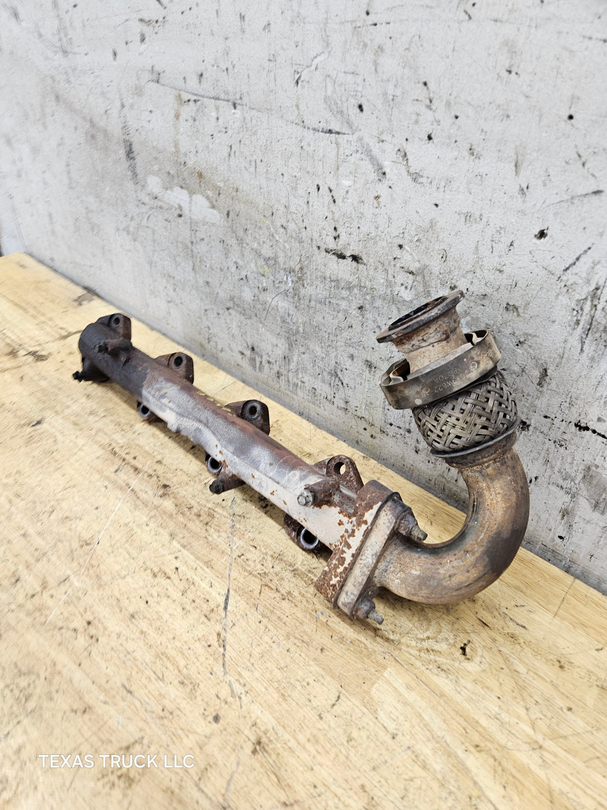 2011-2013 Ford Super Duty 6.7L Power Stroke Diesel Left Exhaust Manifold & Up Pipe BC3Q-9431-AC F250 F350