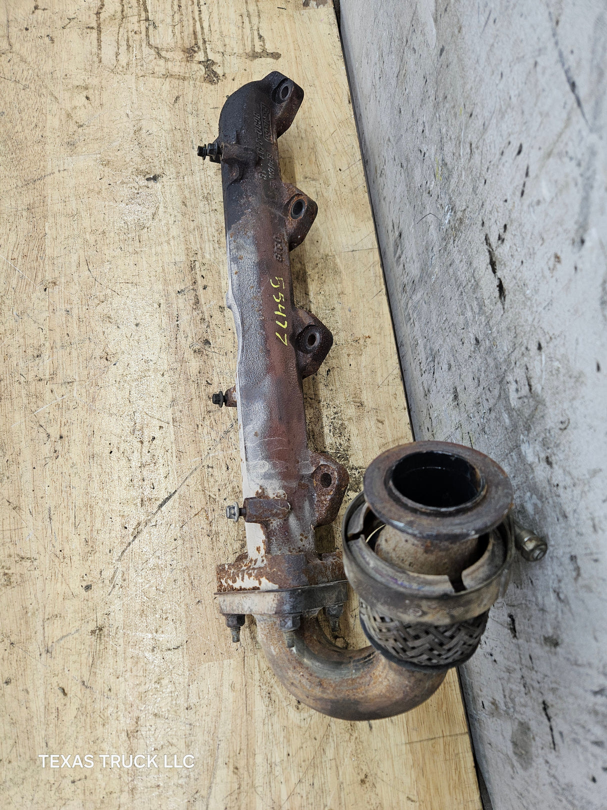 2011-2013 Ford Super Duty 6.7L Power Stroke Diesel Left Exhaust Manifold & Up Pipe BC3Q-9431-AC F250 F350