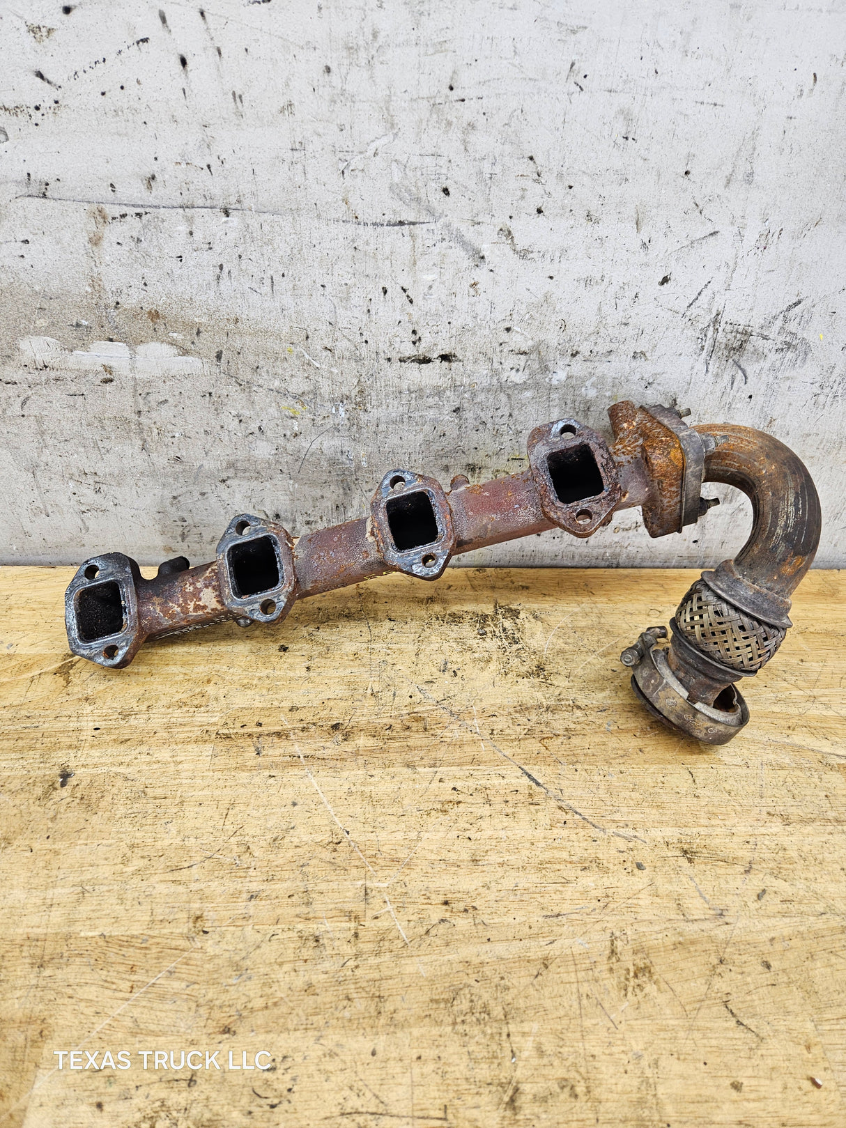 2011-2013 Ford Super Duty 6.7L Power Stroke Diesel Left Exhaust Manifold & Up Pipe BC3Q-9431-AC F250 F350