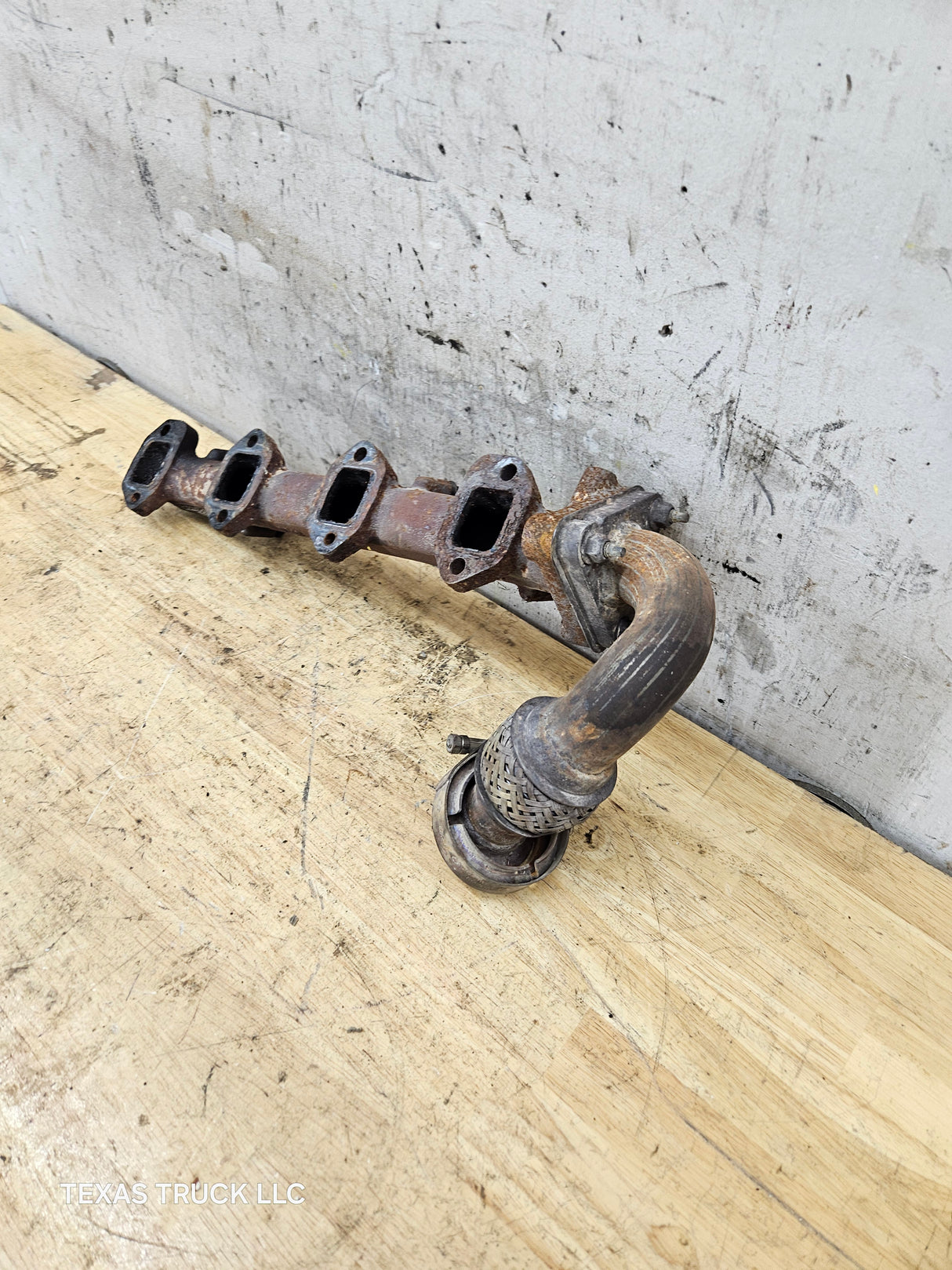 2011-2013 Ford Super Duty 6.7L Power Stroke Diesel Left Exhaust Manifold & Up Pipe BC3Q-9431-AC F250 F350