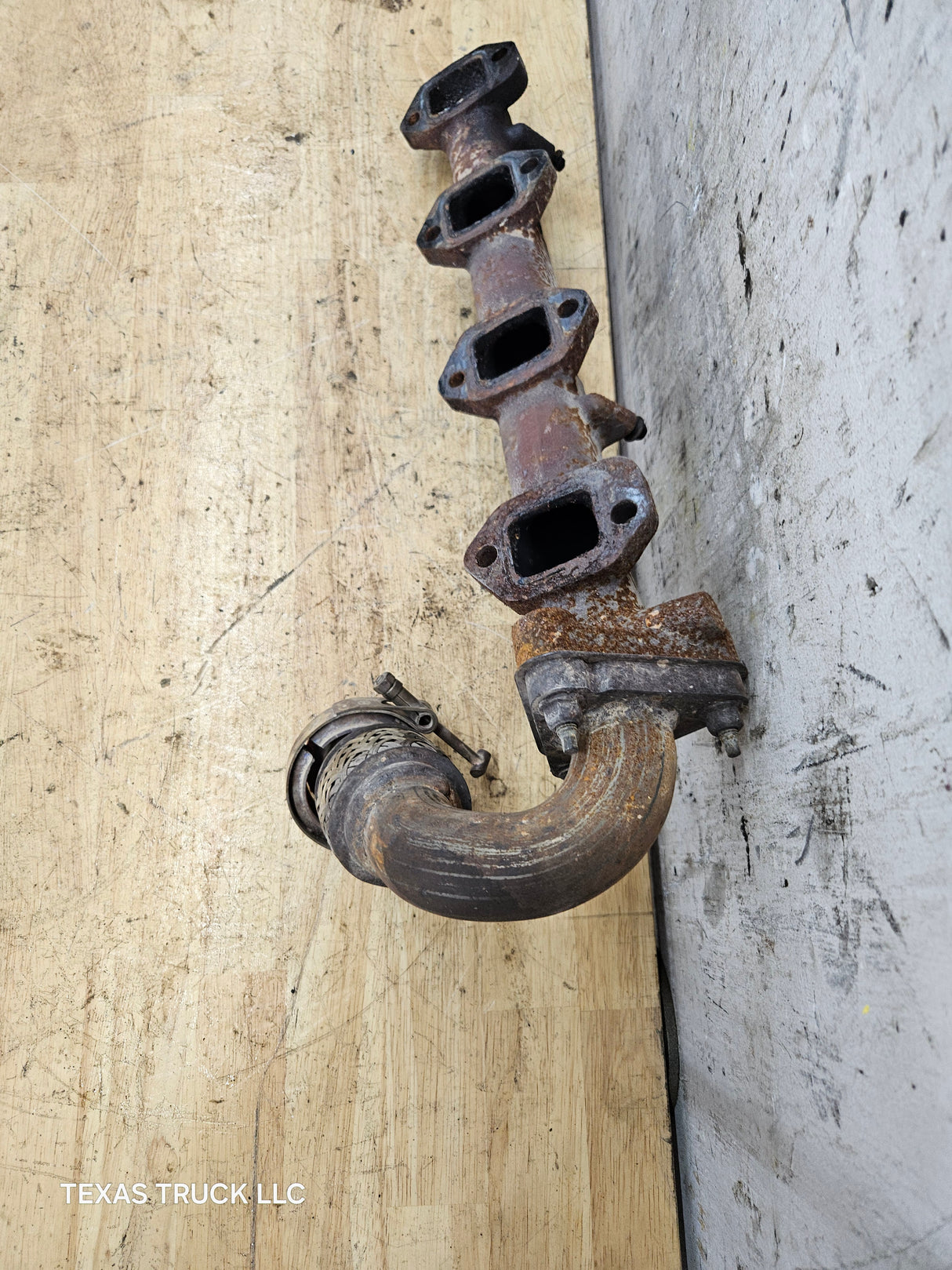 2011-2013 Ford Super Duty 6.7L Power Stroke Diesel Left Exhaust Manifold & Up Pipe BC3Q-9431-AC F250 F350