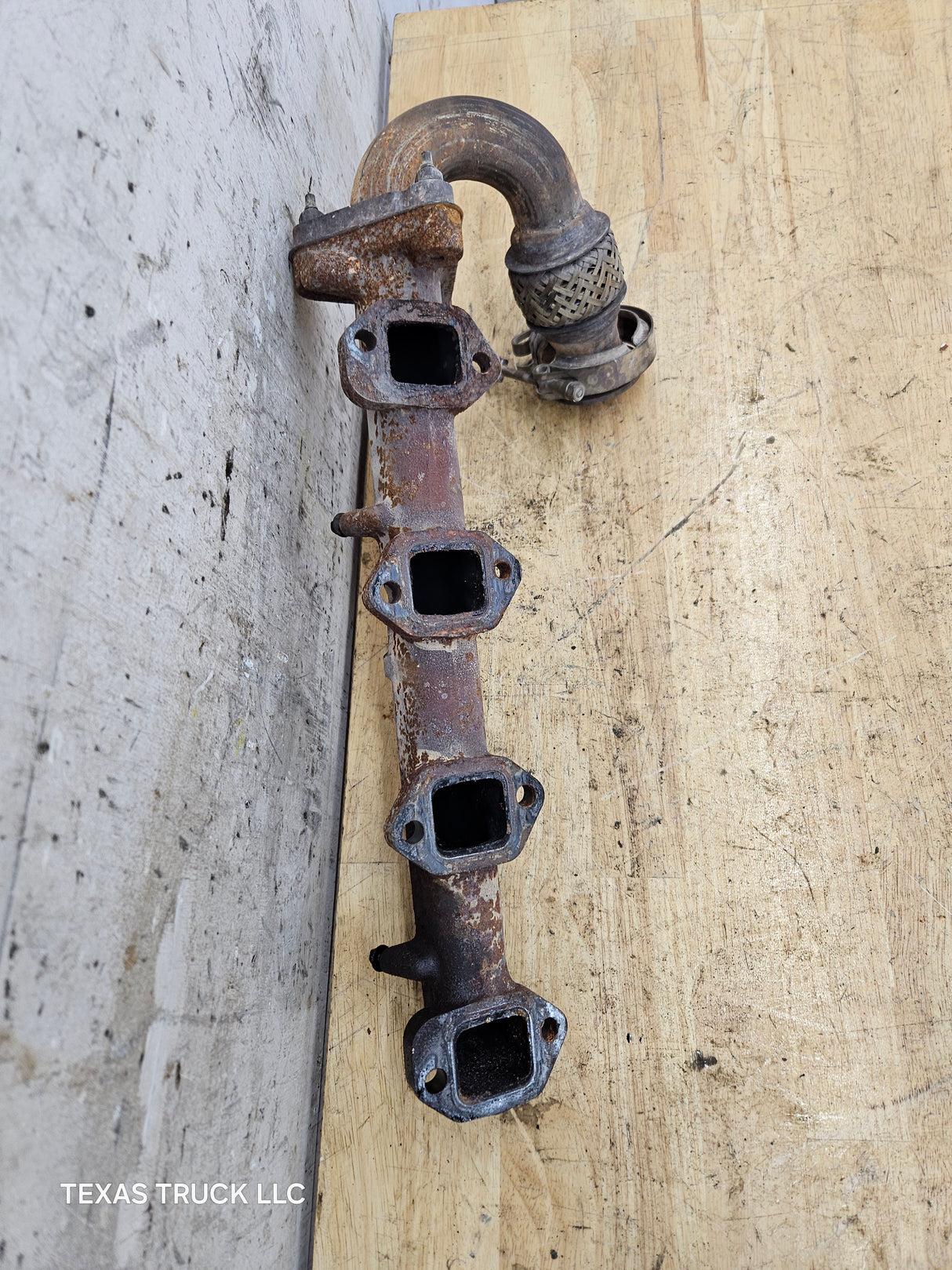 2011-2013 Ford Super Duty 6.7L Power Stroke Diesel Left Exhaust Manifold & Up Pipe BC3Q-9431-AC F250 F350