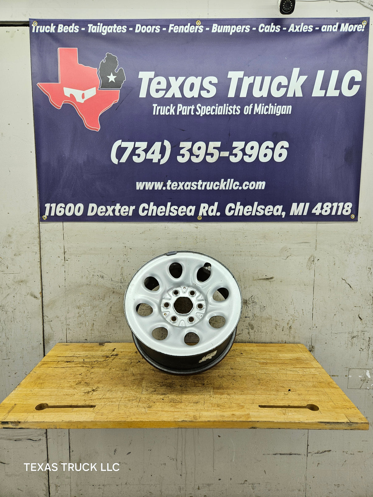 2005-2013 Chevrolet Silverado 1500 Tahoe Suburban 17" x 7 1/2" Steel Wheel 6 Lug OEM 6x5.5