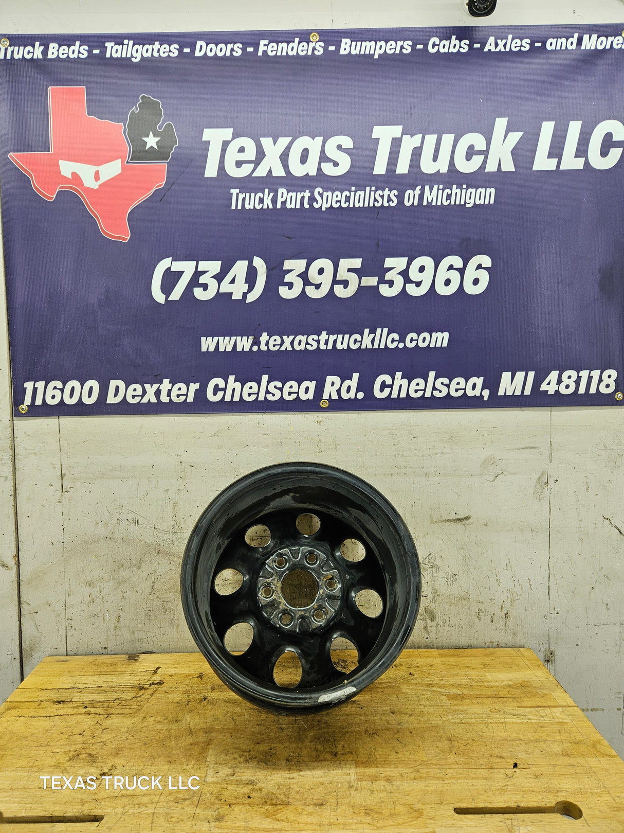 2005-2013 Chevrolet Silverado 1500 Tahoe Suburban 17" x 7 1/2" Steel Wheel 6 Lug OEM 6x5.5