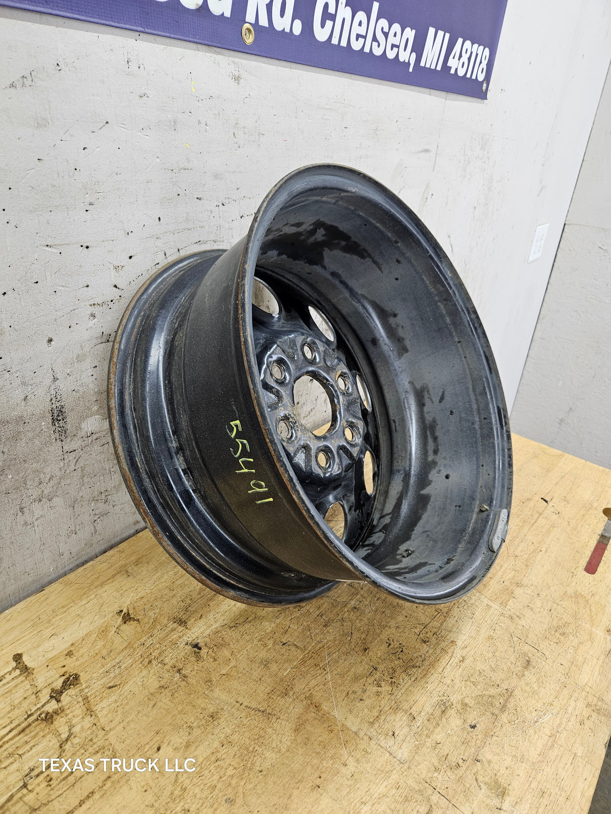 2005-2013 Chevrolet Silverado 1500 Tahoe Suburban 17" x 7 1/2" Steel Wheel 6 Lug OEM 6x5.5