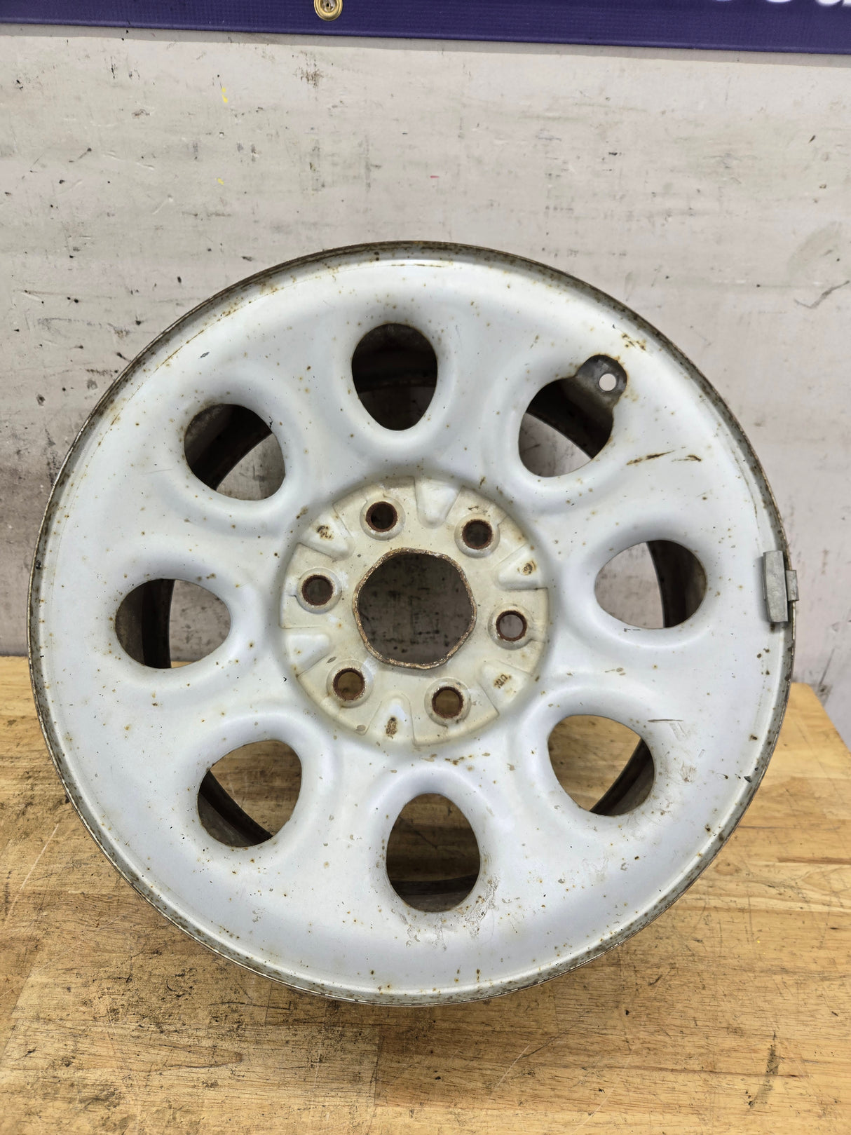 2005-2013 Chevrolet Silverado 1500 Tahoe Suburban 17" x 7 1/2" Steel Wheel 6 Lug OEM 6x5.5