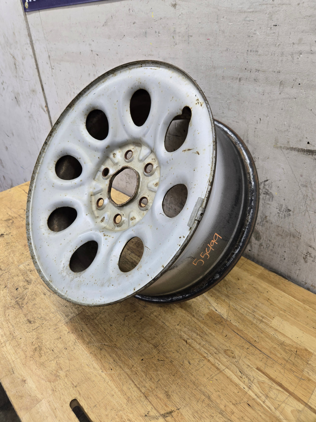 2005-2013 Chevrolet Silverado 1500 Tahoe Suburban 17" x 7 1/2" Steel Wheel 6 Lug OEM 6x5.5