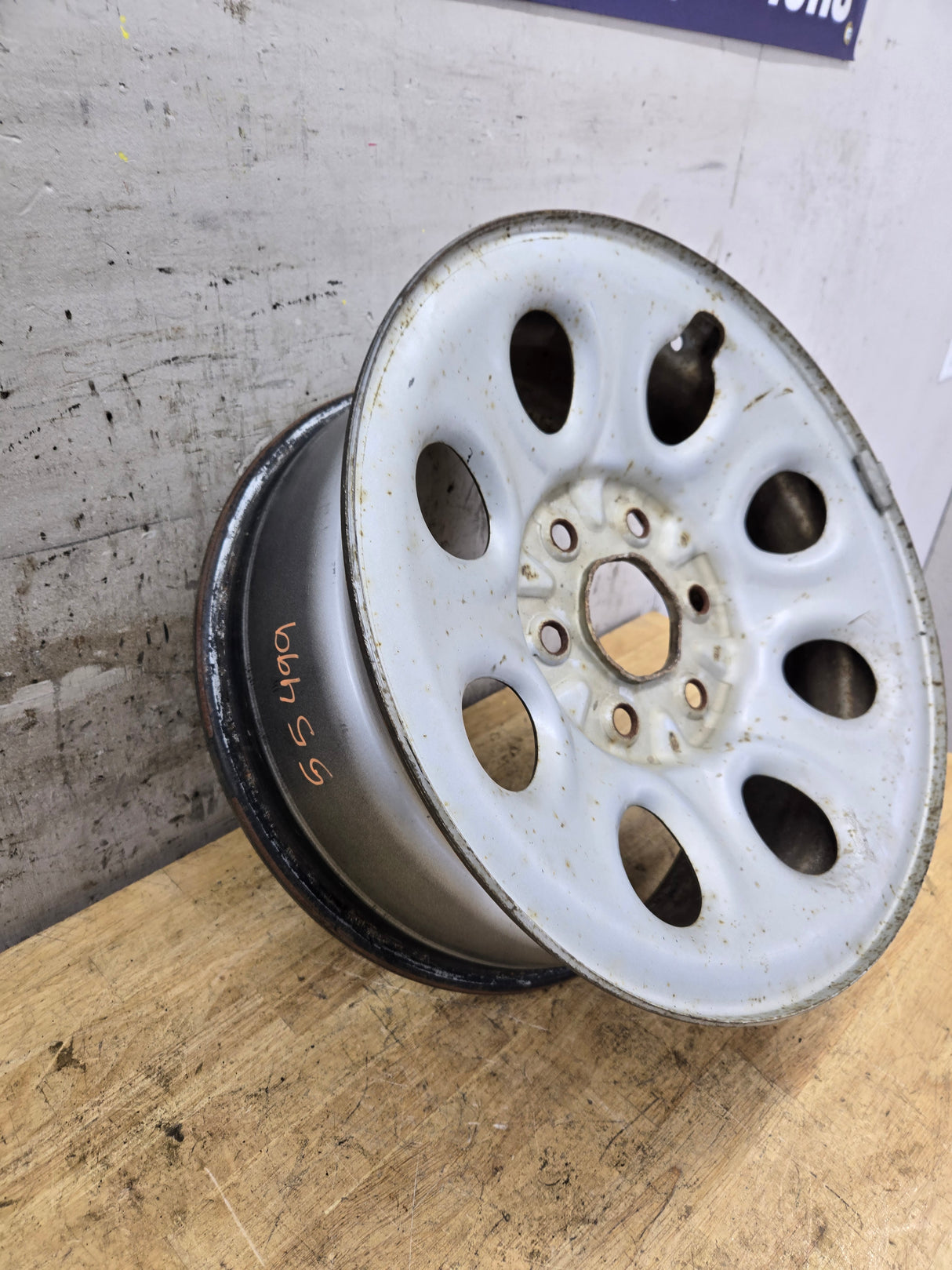 2005-2013 Chevrolet Silverado 1500 Tahoe Suburban 17" x 7 1/2" Steel Wheel 6 Lug OEM 6x5.5