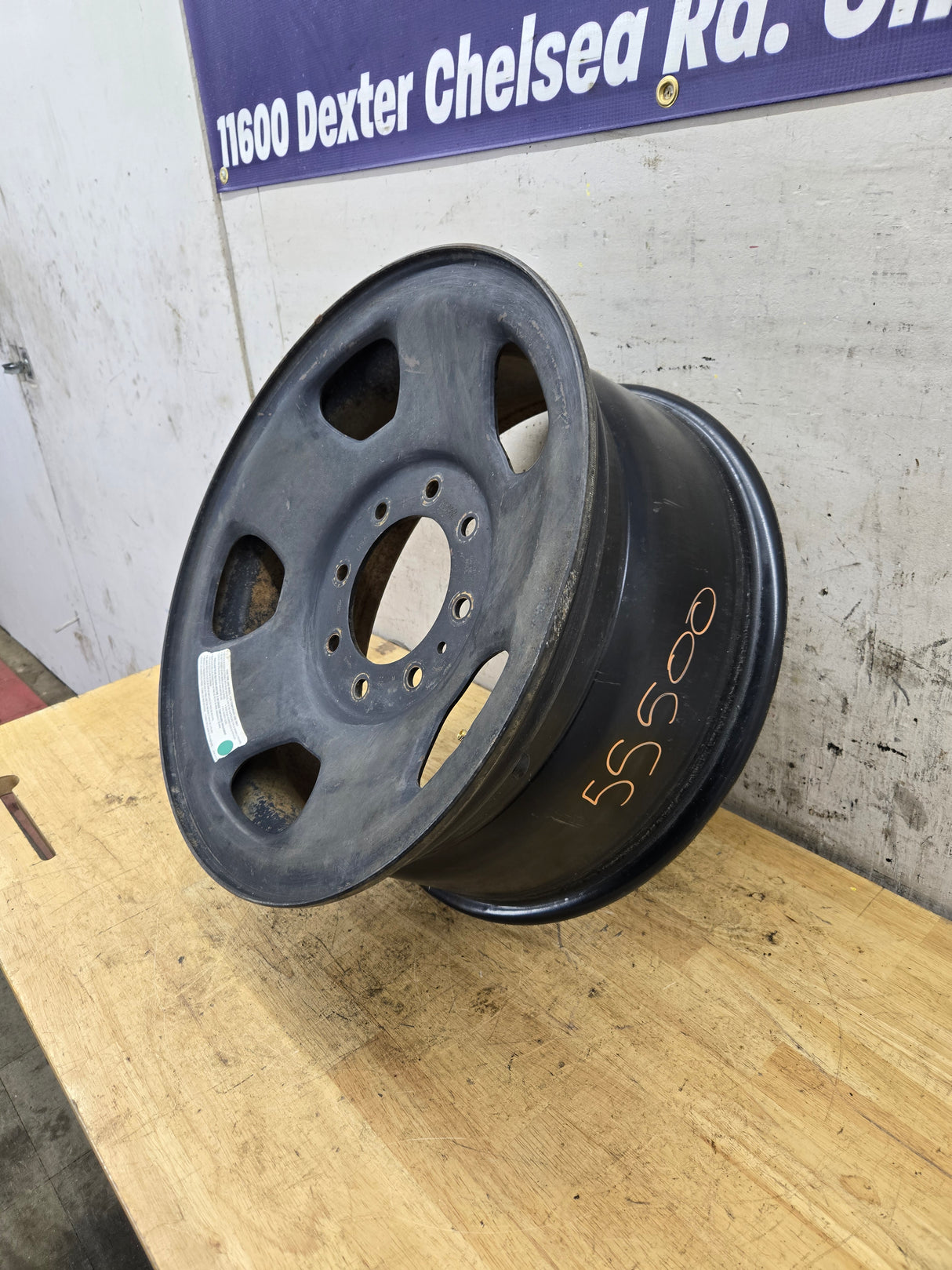 2005-2010 Ford Super Duty F250 F350 18" x 8" Steel Wheel 8x170 SRW 8C34-1015-AA