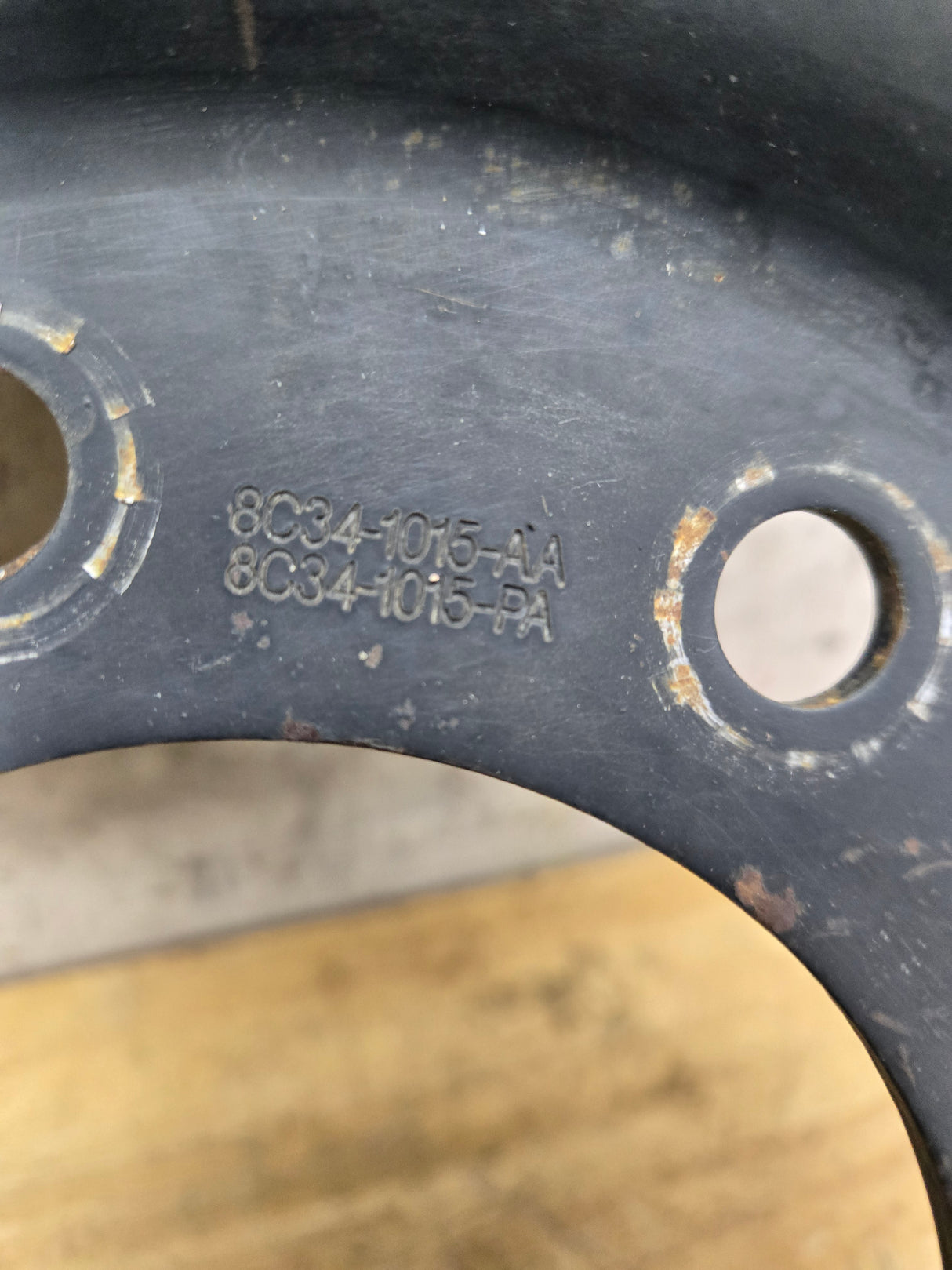 2005-2010 Ford Super Duty F250 F350 18" x 8" Steel Wheel 8x170 SRW 8C34-1015-AA