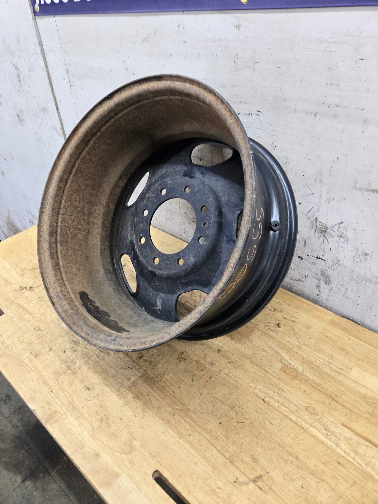 2005-2010 Ford Super Duty F250 F350 18" x 8" Steel Wheel 8x170 SRW 8C34-1015-AA