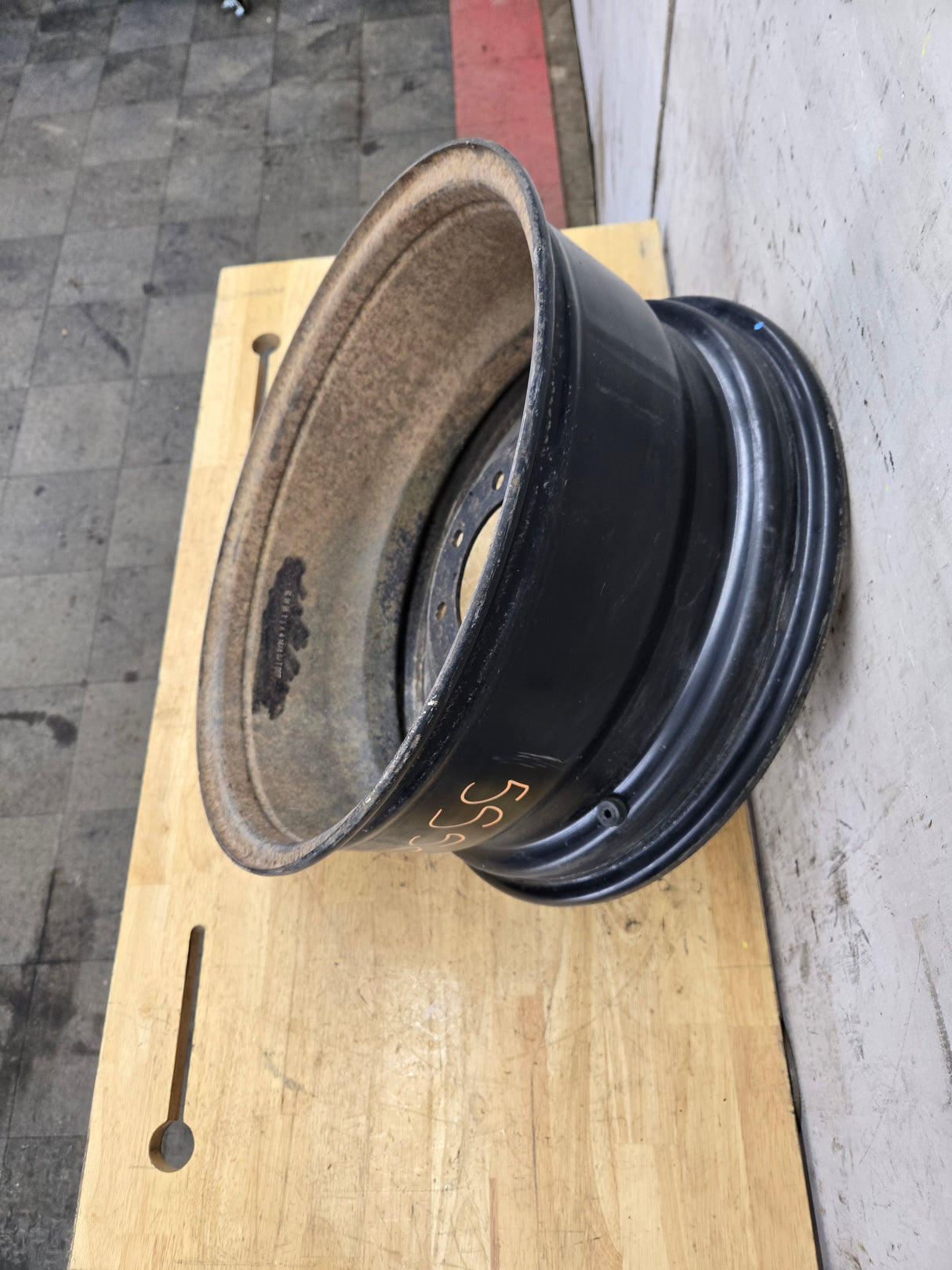 2005-2010 Ford Super Duty F250 F350 18" x 8" Steel Wheel 8x170 SRW 8C34-1015-AA