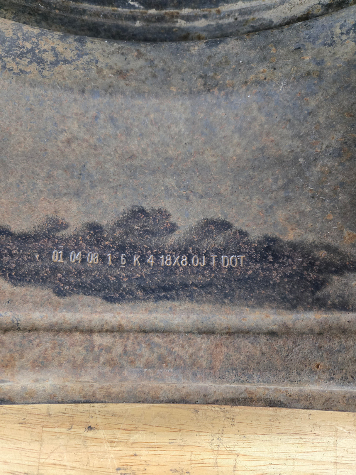 2005-2010 Ford Super Duty F250 F350 18" x 8" Steel Wheel 8x170 SRW 8C34-1015-AA