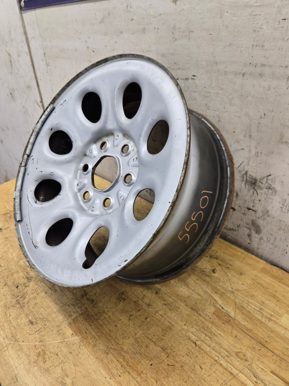 2005-2013 Chevrolet Silverado 1500 Tahoe Suburban 17" x 7 1/2" Steel Wheel 6 Lug OEM 6x5.5