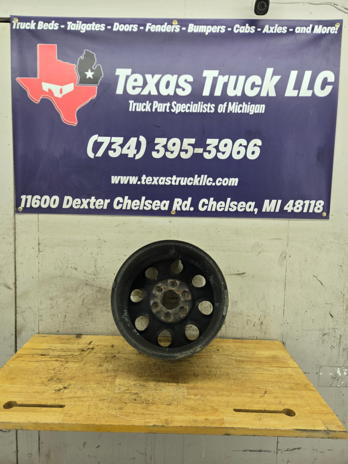 2005-2013 Chevrolet Silverado 1500 Tahoe Suburban 17" x 7 1/2" Steel Wheel 6 Lug OEM 6x5.5