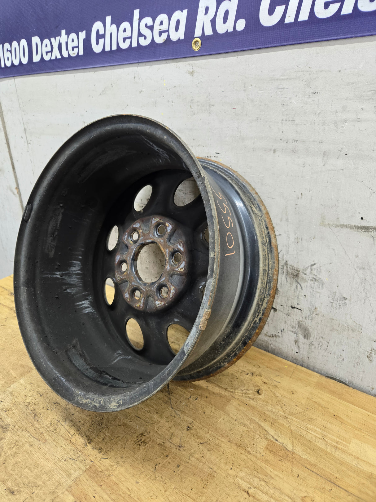 2005-2013 Chevrolet Silverado 1500 Tahoe Suburban 17" x 7 1/2" Steel Wheel 6 Lug OEM 6x5.5