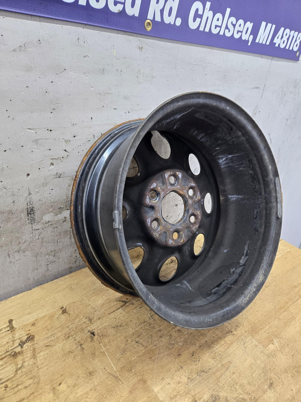 2005-2013 Chevrolet Silverado 1500 Tahoe Suburban 17" x 7 1/2" Steel Wheel 6 Lug OEM 6x5.5