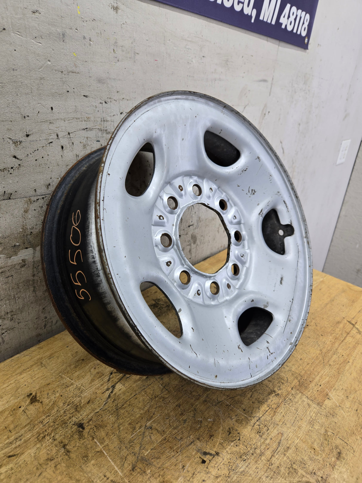 2001-2010 Chevrolet Silverado GMC Sierra Express Van 16" Steel Wheel 2500HD 3500HD