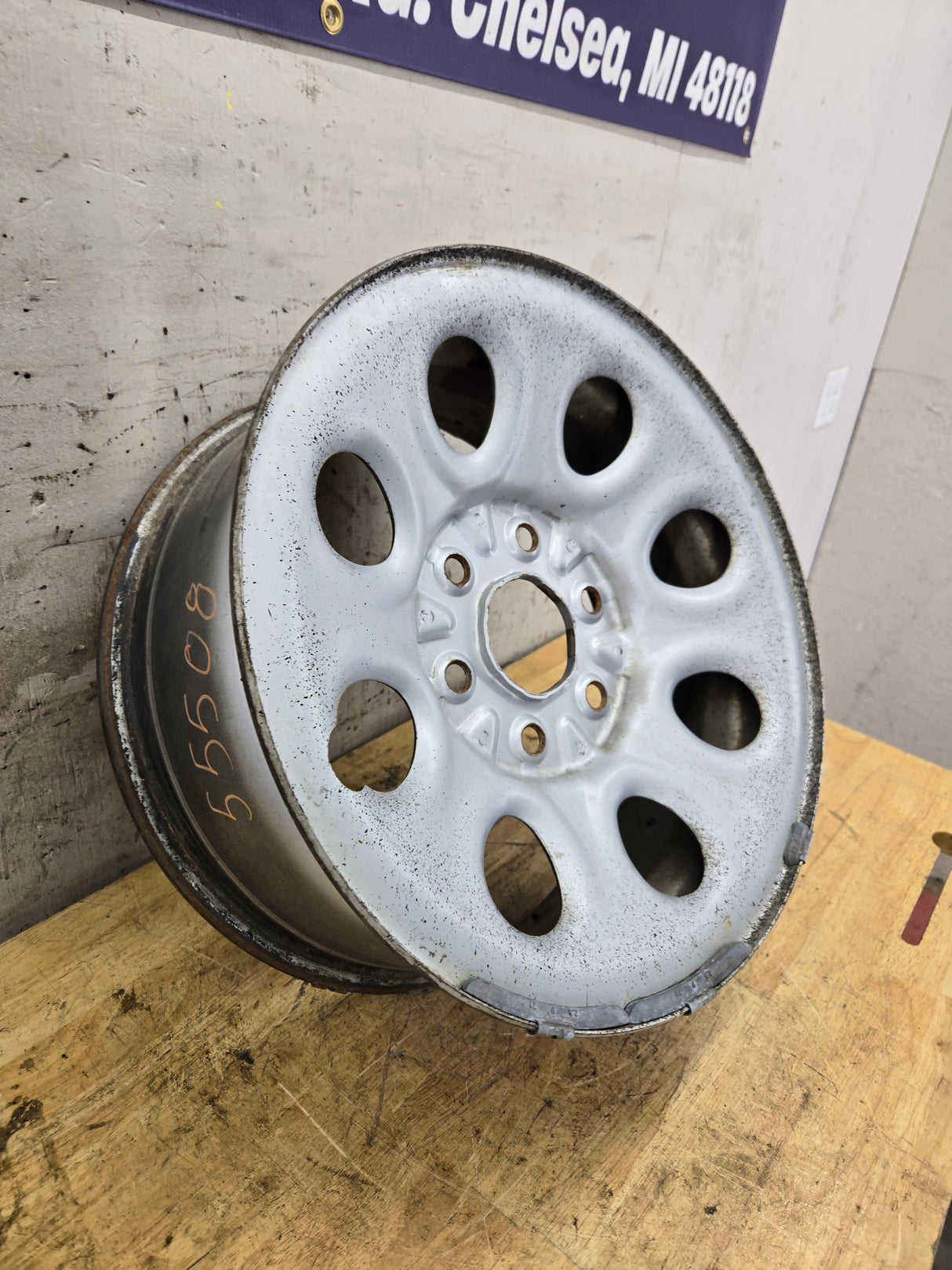 2005-2013 Chevrolet Silverado 1500 Tahoe Suburban 17" x 7 1/2" Steel Wheel 6 Lug OEM 6x5.5