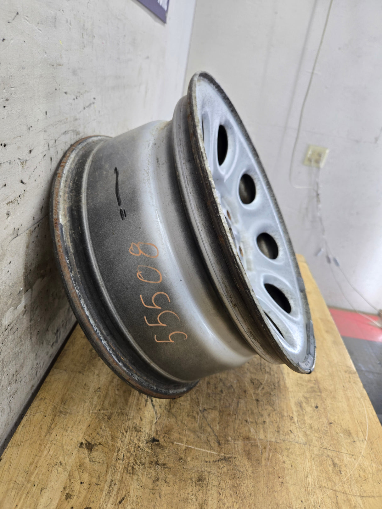 2005-2013 Chevrolet Silverado 1500 Tahoe Suburban 17" x 7 1/2" Steel Wheel 6 Lug OEM 6x5.5