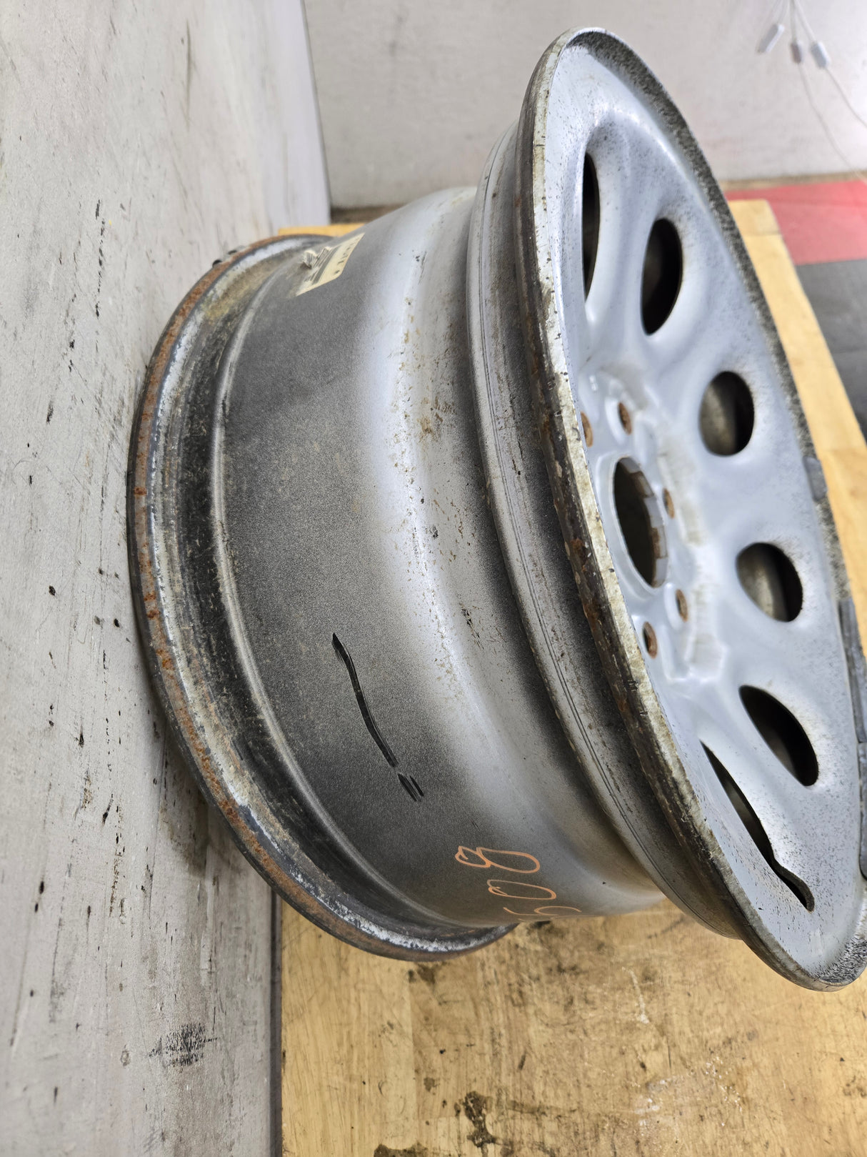 2005-2013 Chevrolet Silverado 1500 Tahoe Suburban 17" x 7 1/2" Steel Wheel 6 Lug OEM 6x5.5