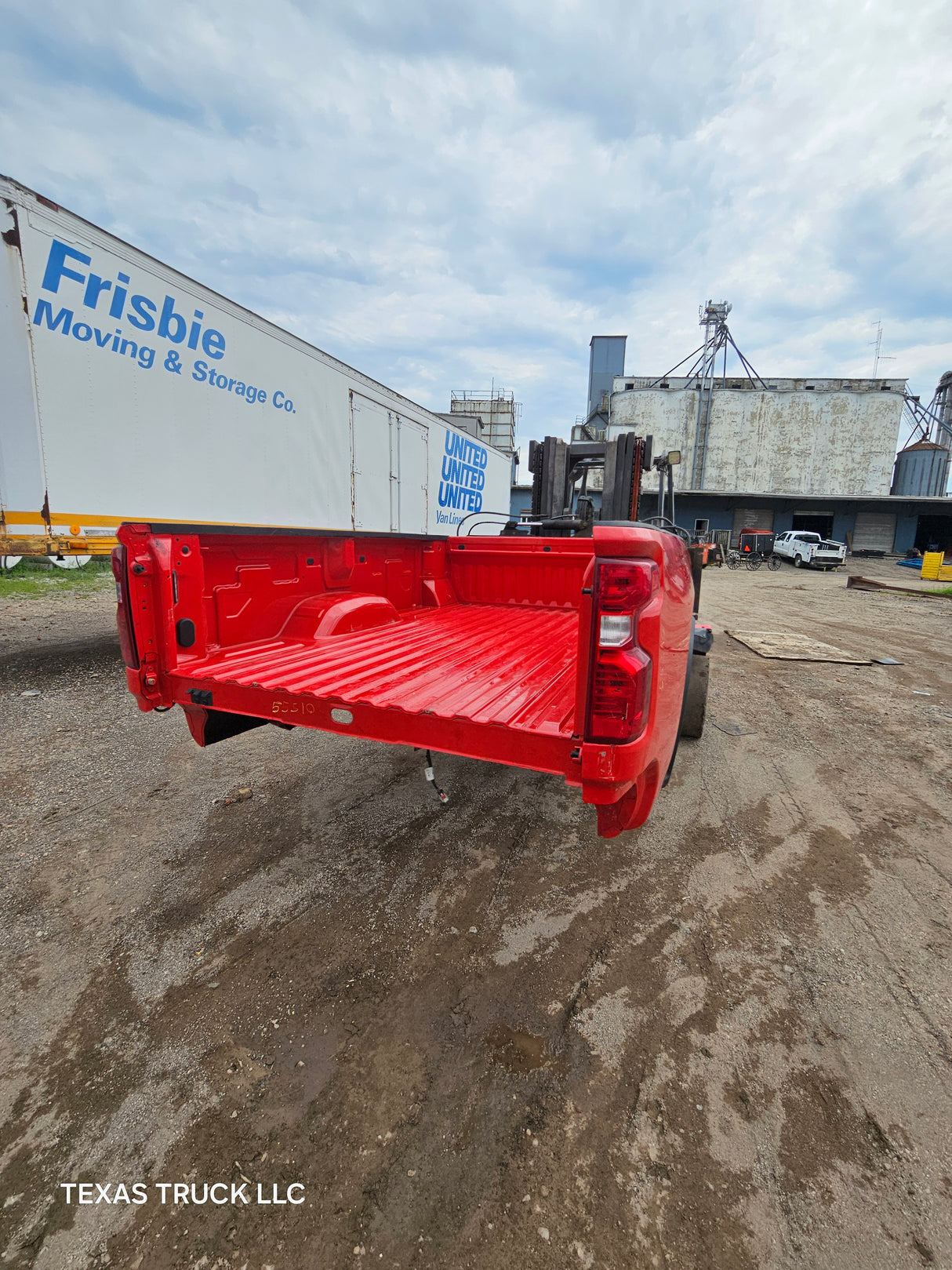 2019-2025 Chevrolet Silverado 2500 3500 HD 8' Long Truck Bed - Bright Red