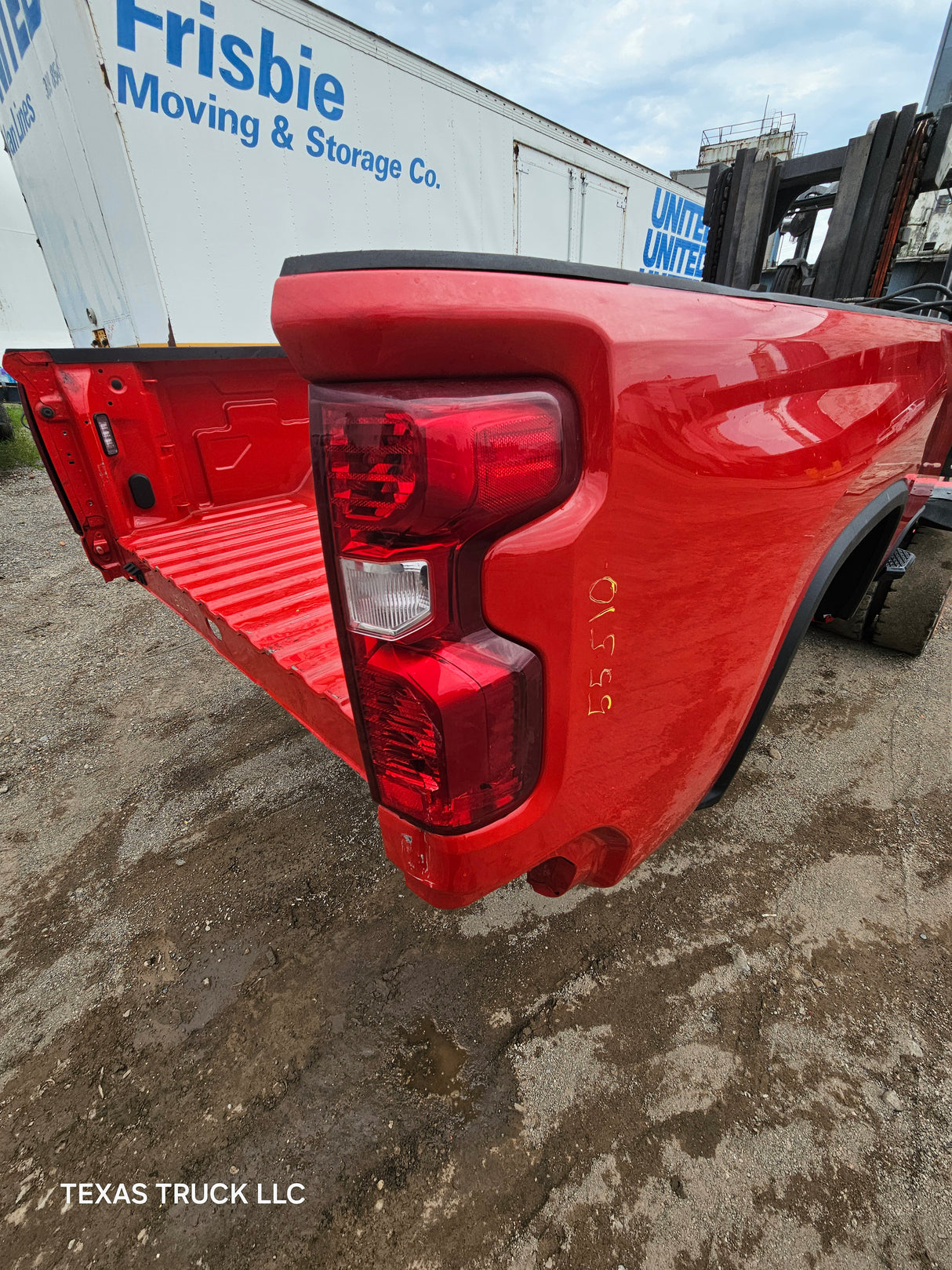 2019-2025 Chevrolet Silverado 2500 3500 HD 8' Long Truck Bed - Bright Red