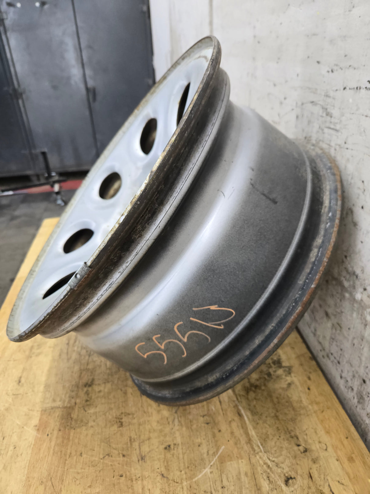 2005-2013 Chevrolet Silverado 1500 Tahoe Suburban 17" x 7 1/2" Steel Wheel 6 Lug OEM 6x5.5