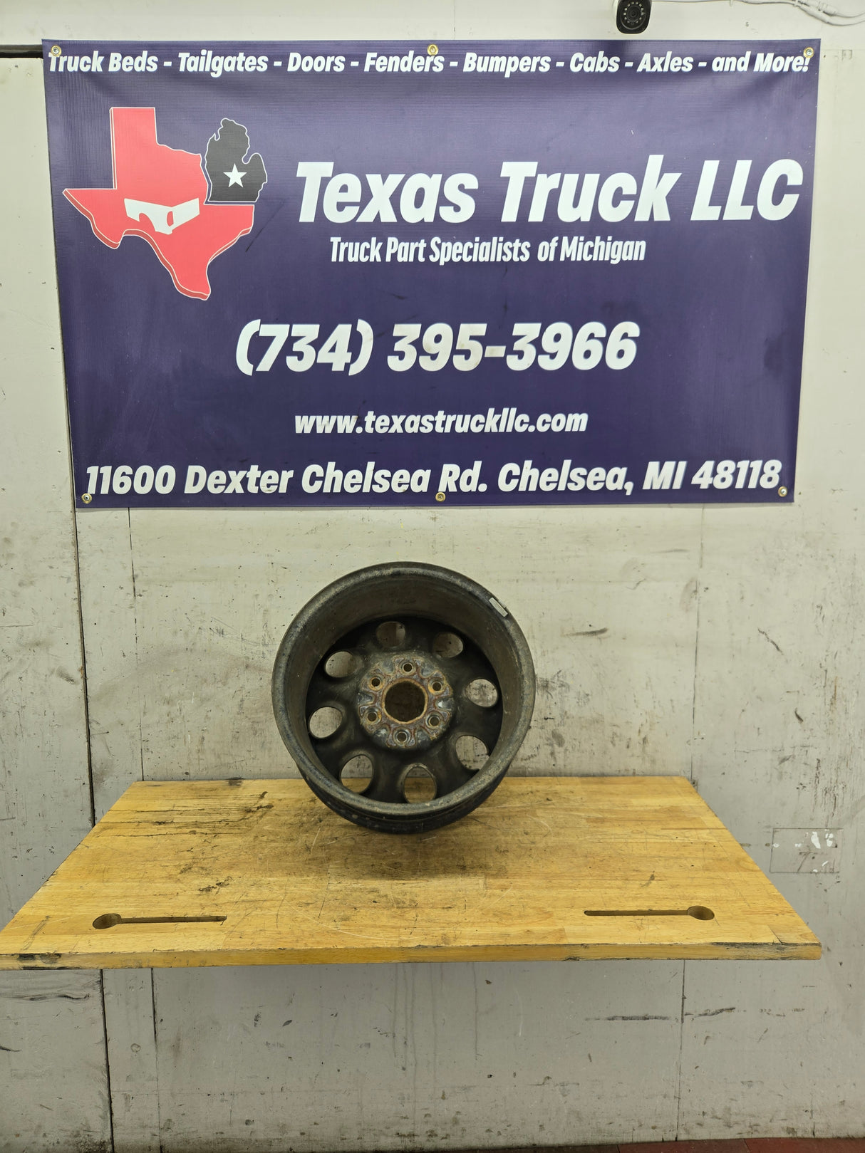 2005-2013 Chevrolet Silverado 1500 Tahoe Suburban 17" x 7 1/2" Steel Wheel 6 Lug OEM 6x5.5