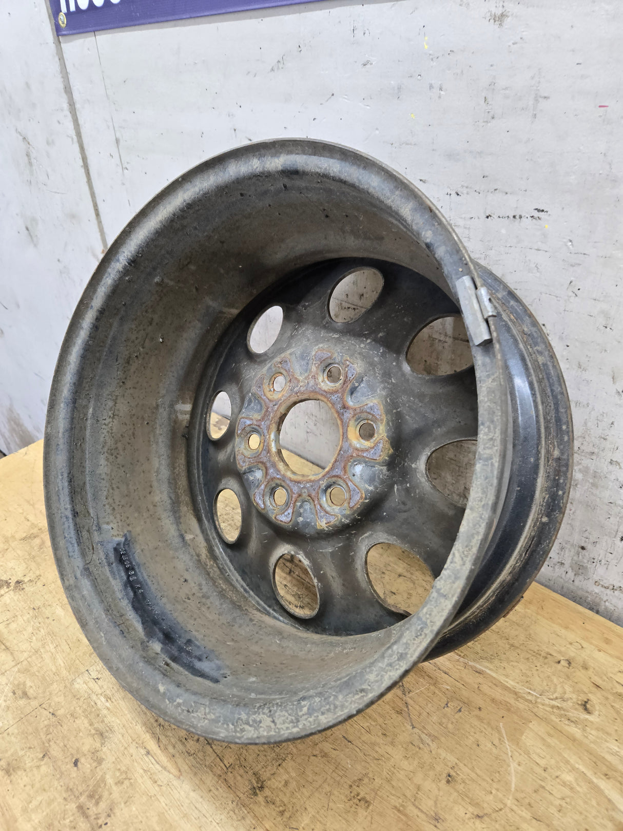 2005-2013 Chevrolet Silverado 1500 Tahoe Suburban 17" x 7 1/2" Steel Wheel 6 Lug OEM 6x5.5