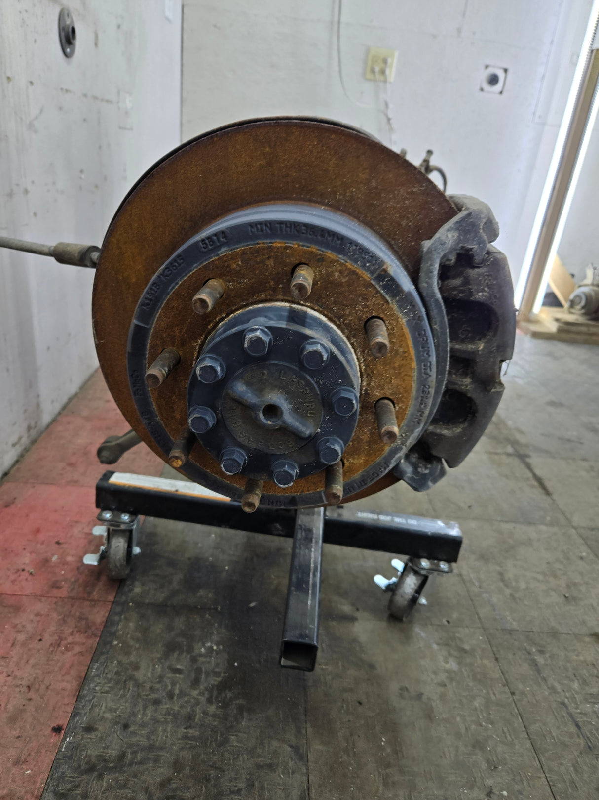 2011-2012 Ford Super Duty F250 F350 Rear Axle 3.55 Gear Ratio Electric Locking Rear End 113k miles