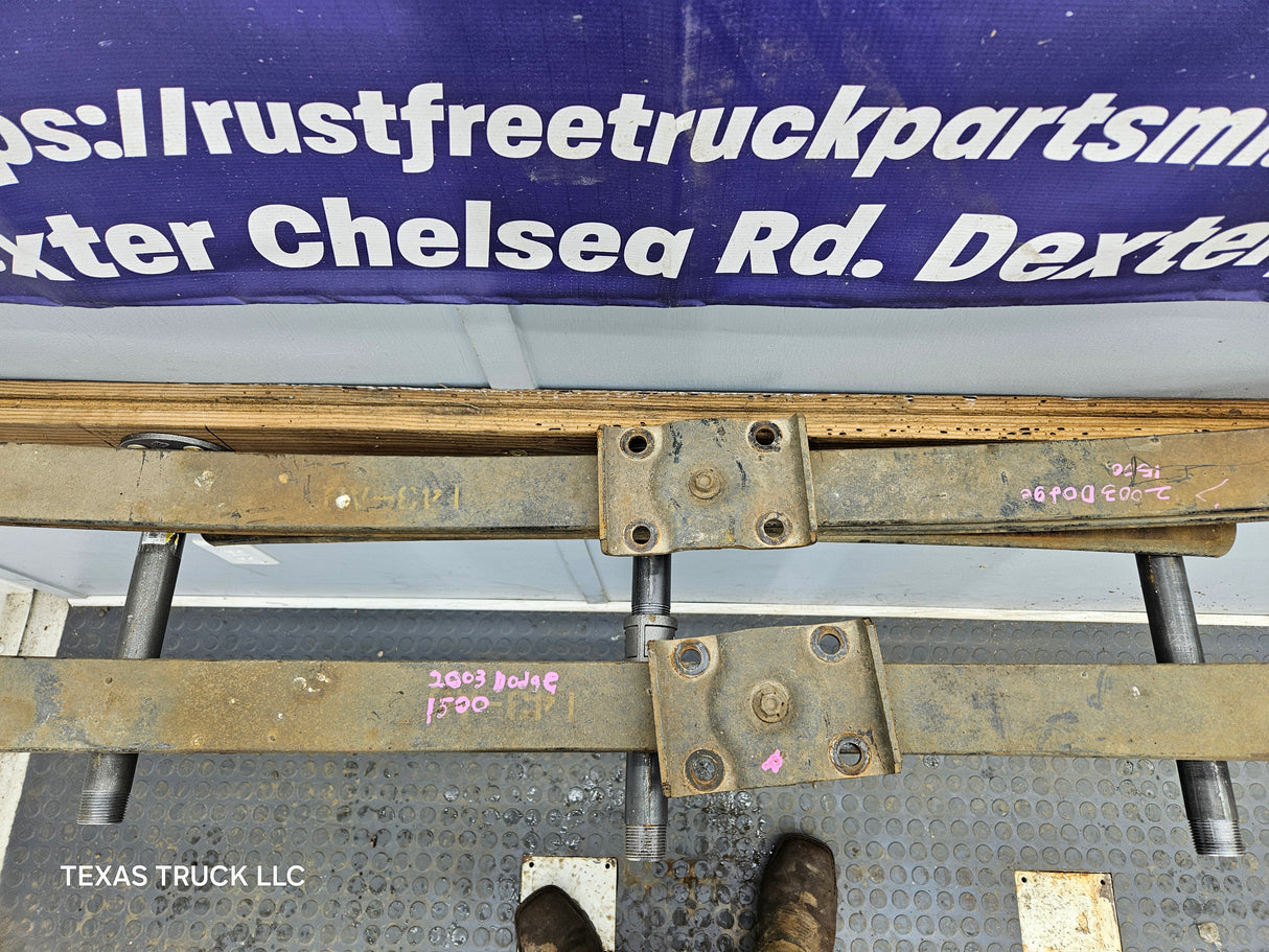 2002-2008 Dodge Ram 1500 Rear Leaf Springs 52113141AD 52113141AE - Pair