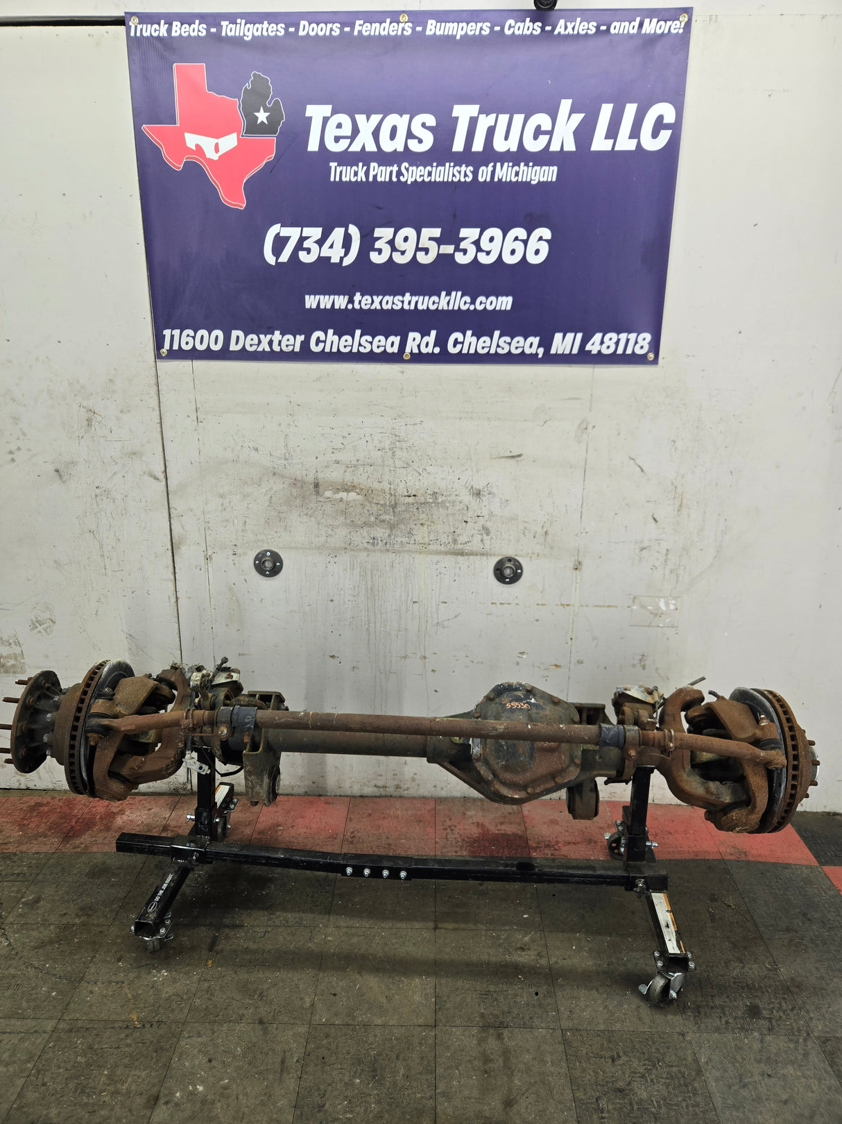 2005-2016 Ford F450 F550 Super Duty Front Axle 4.30 Gear Ratio DRW 10 Lug