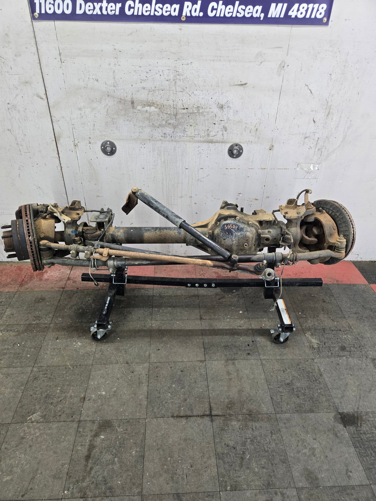 2005-2010 Ford Super Duty F250 F350 FRONT Axle 3.73 SRW 256k Miles