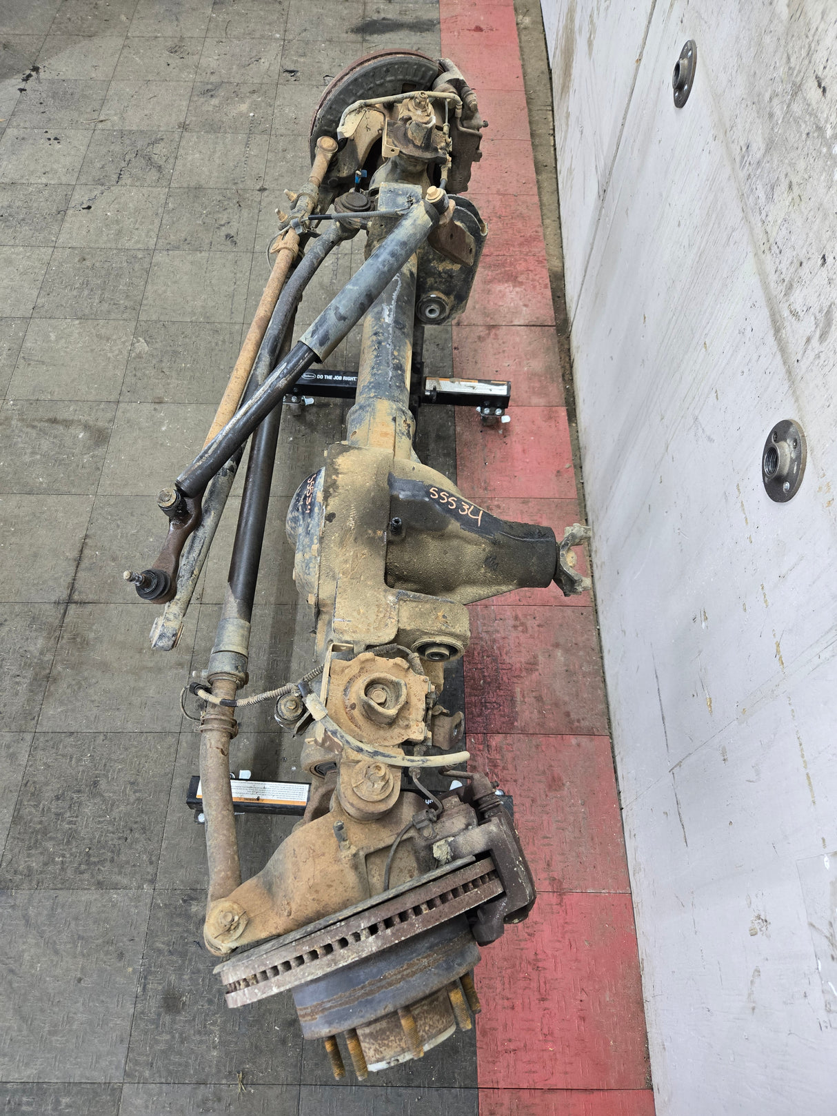 2005-2010 Ford Super Duty F250 F350 FRONT Axle 3.73 SRW 256k Miles