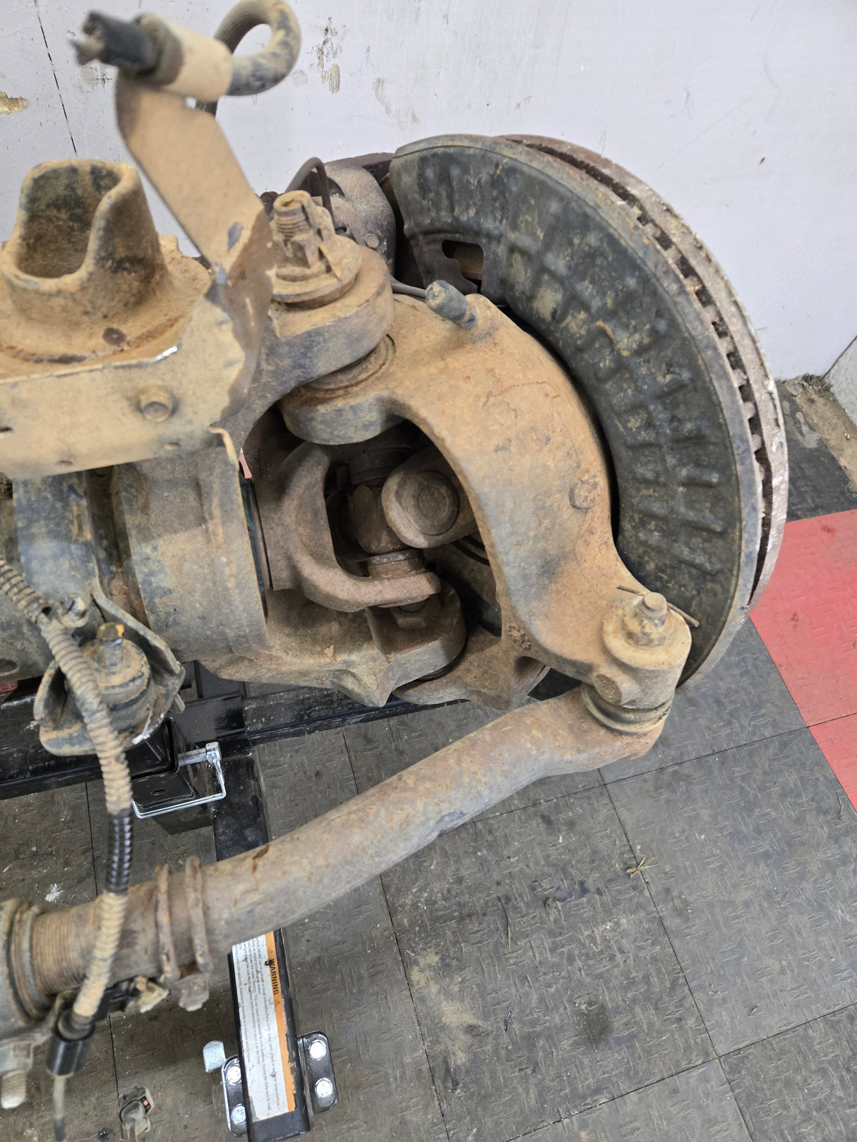 2005-2010 Ford Super Duty F250 F350 FRONT Axle 3.73 SRW 256k Miles