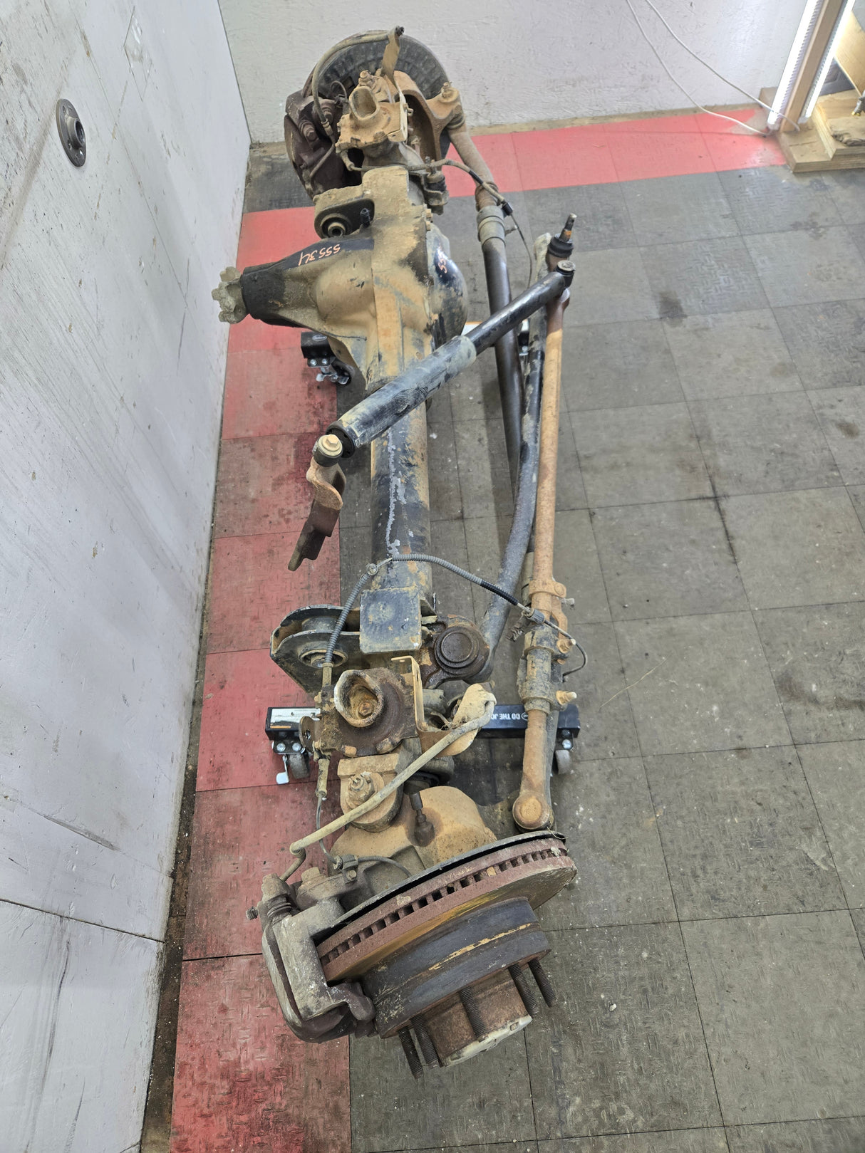 2005-2010 Ford Super Duty F250 F350 FRONT Axle 3.73 SRW 256k Miles